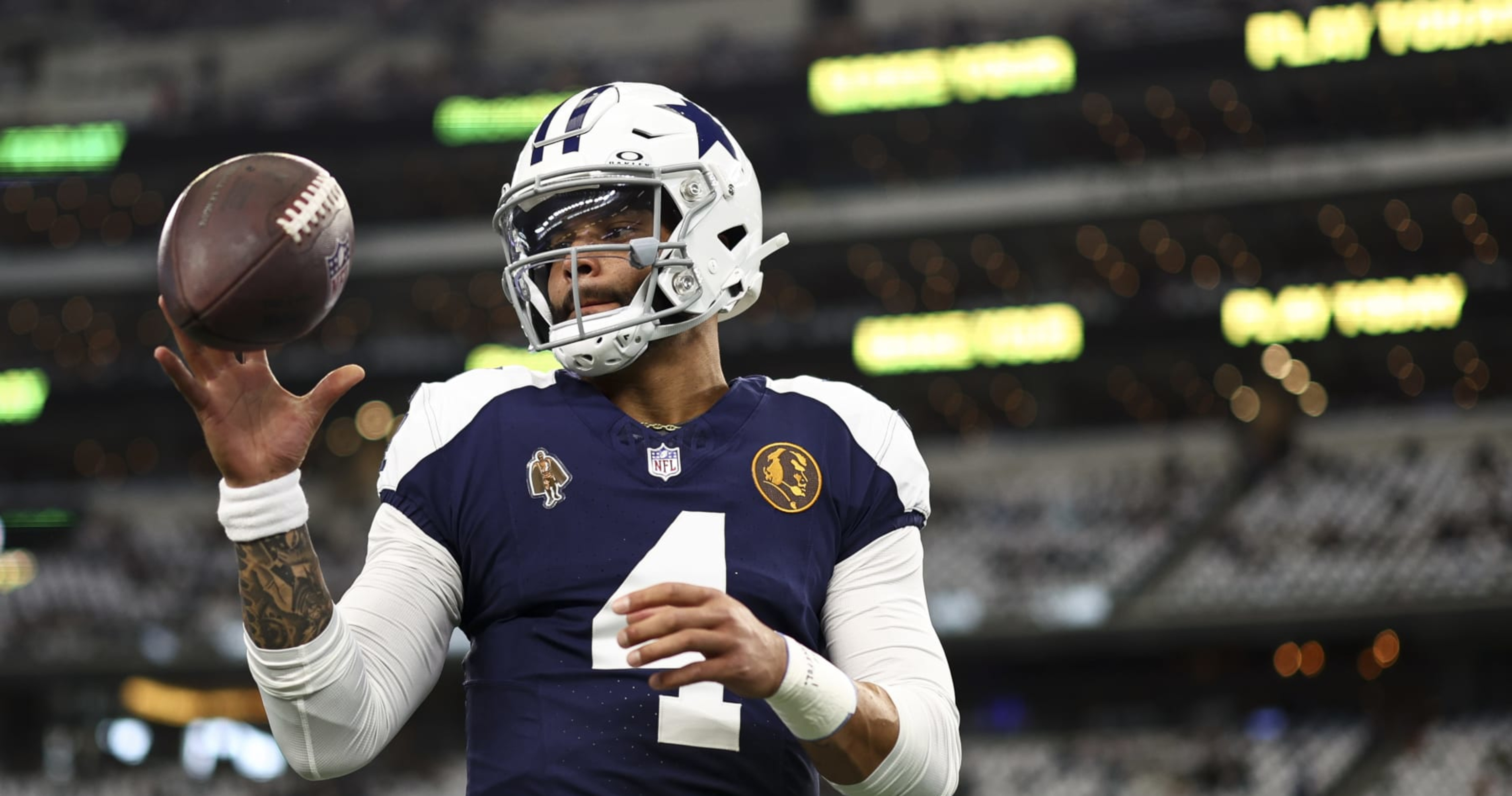 Cowboys' Dak Prescott, Girlfriend Sarah Jane Ramos Announce Pregnancy ...