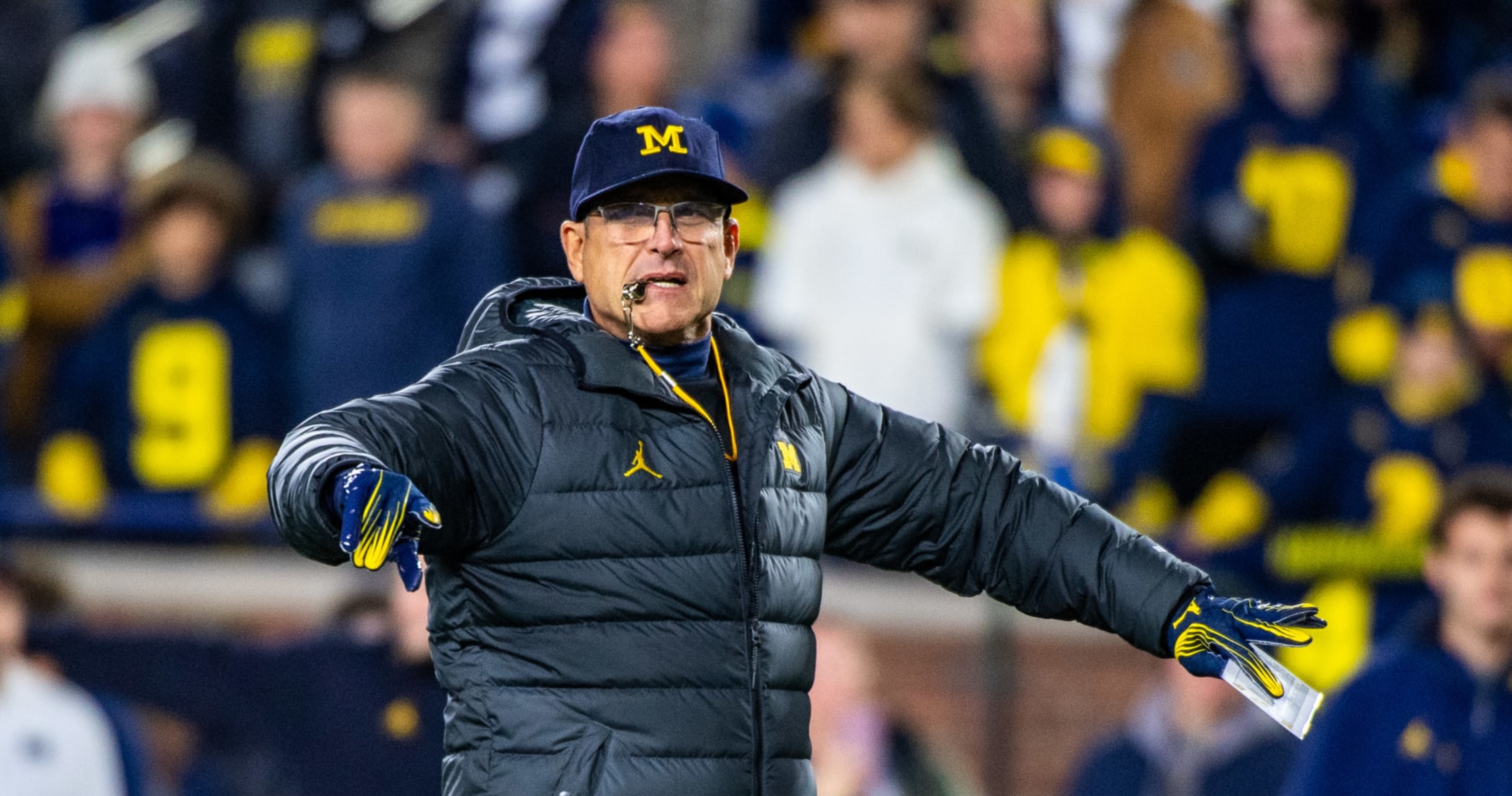 Jim Harbaugh: Michigan's Clutch INT vs. OSU '1 of the Happiest Moments of My Life'