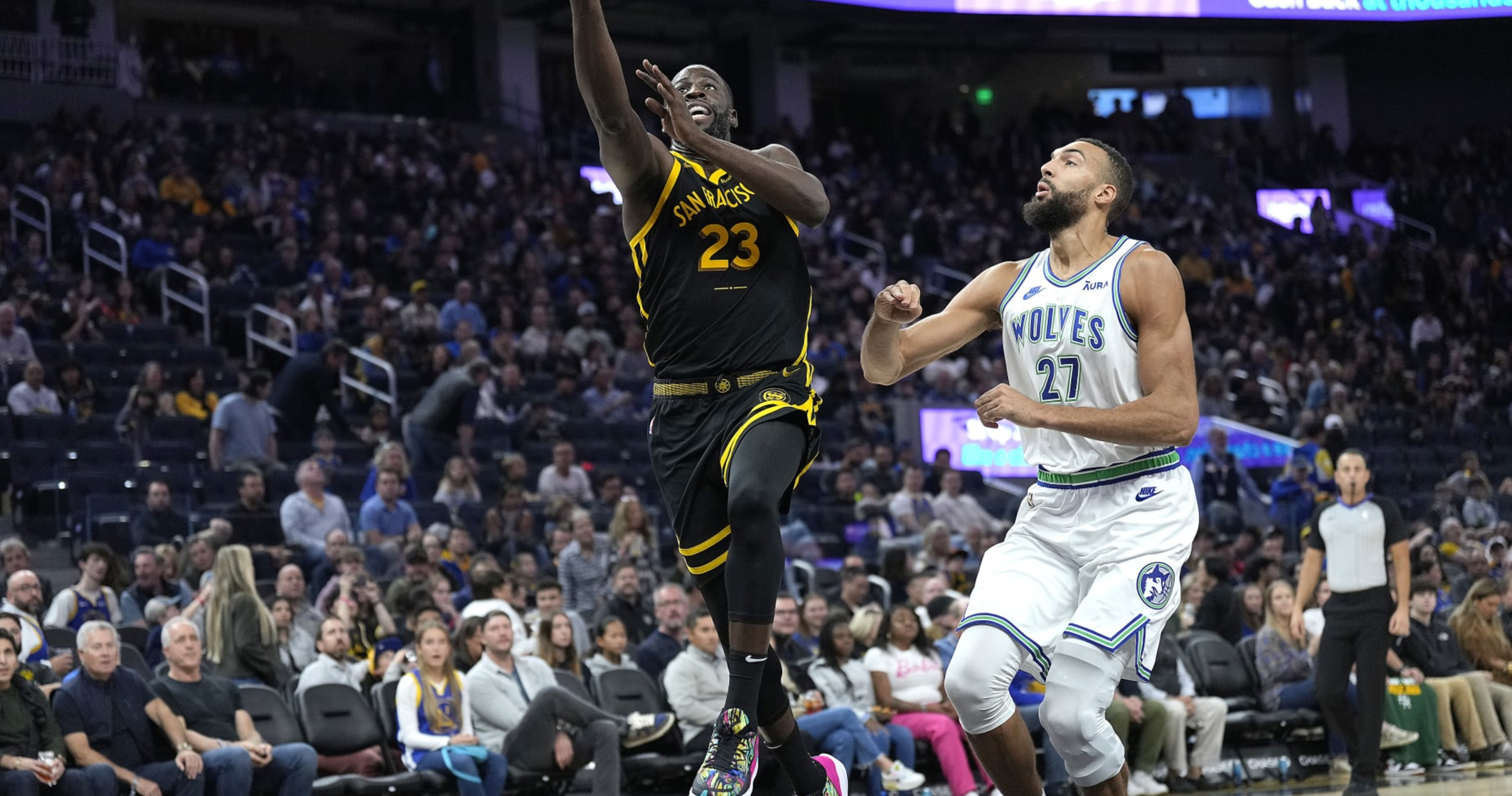 Warriors' Draymond Green Doesn't Regret Putting T-Wolves' Rudy Gobert ...