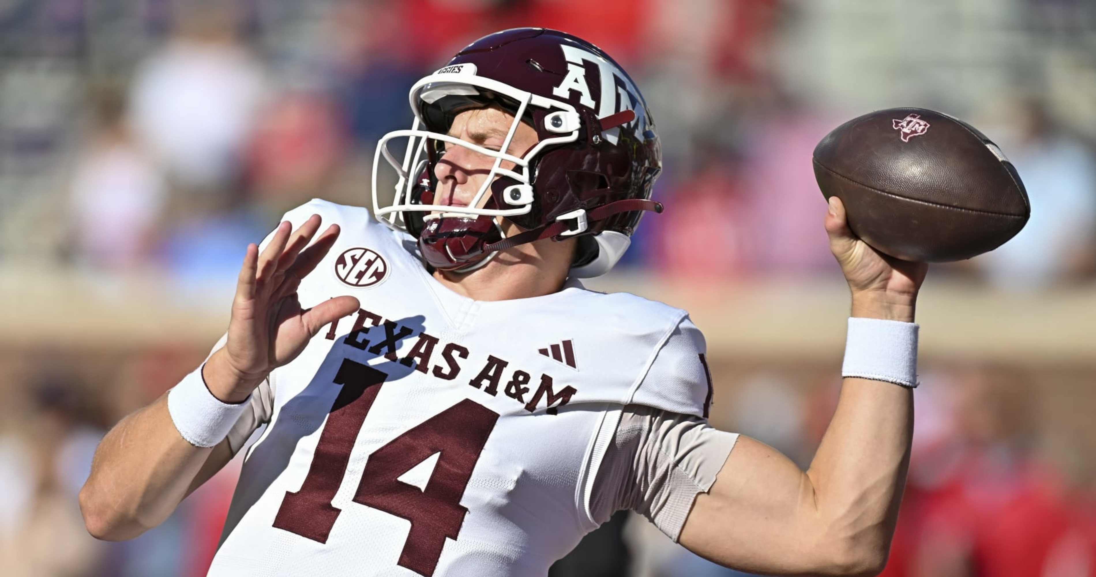 Max Johnson Transfers to UNC from Texas A&M Amid Drake Maye NFL Draft ...