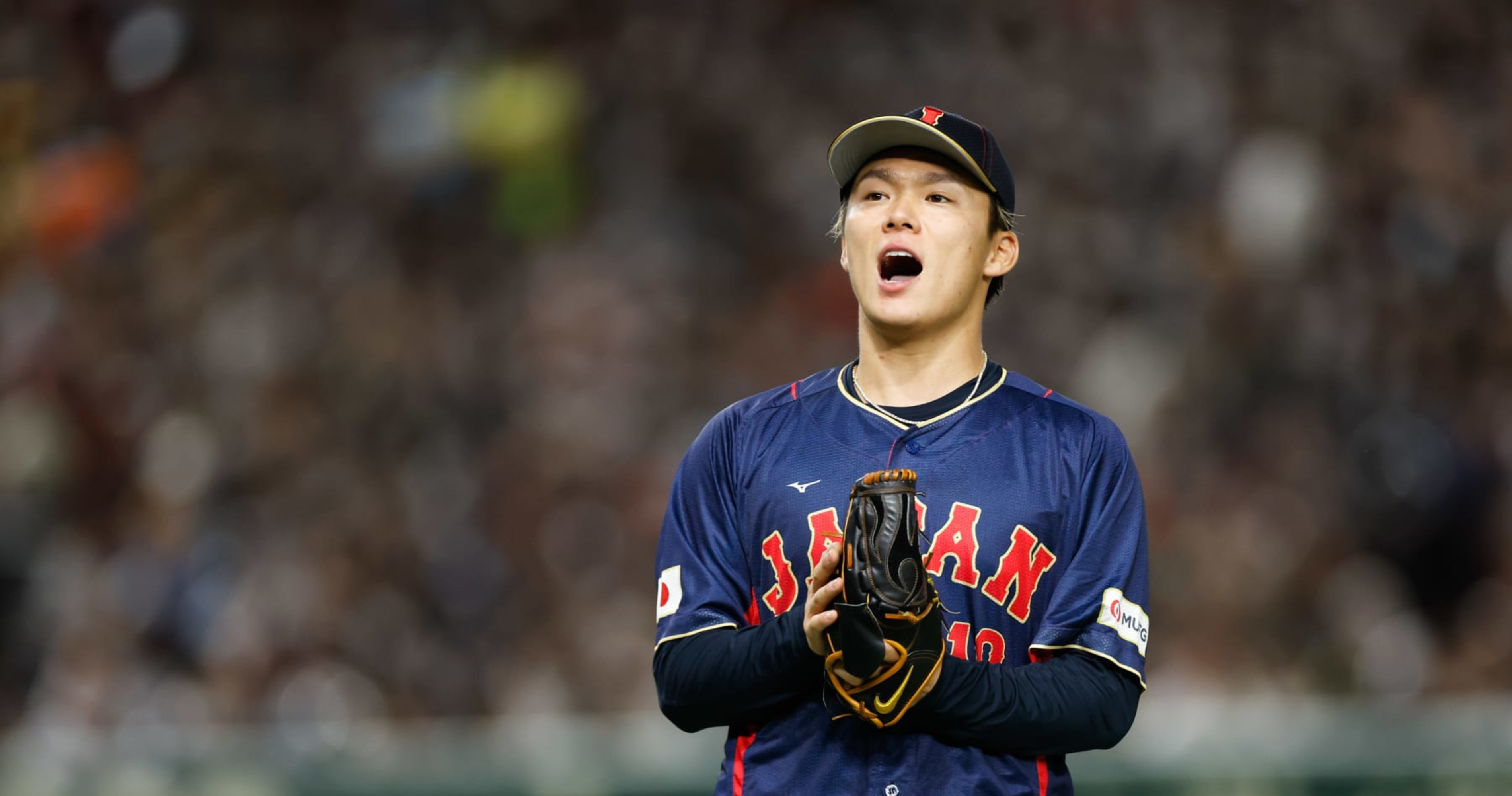 Yoshinobu Yamamoto says Shohei Ohtani helped sell him on Dodgers