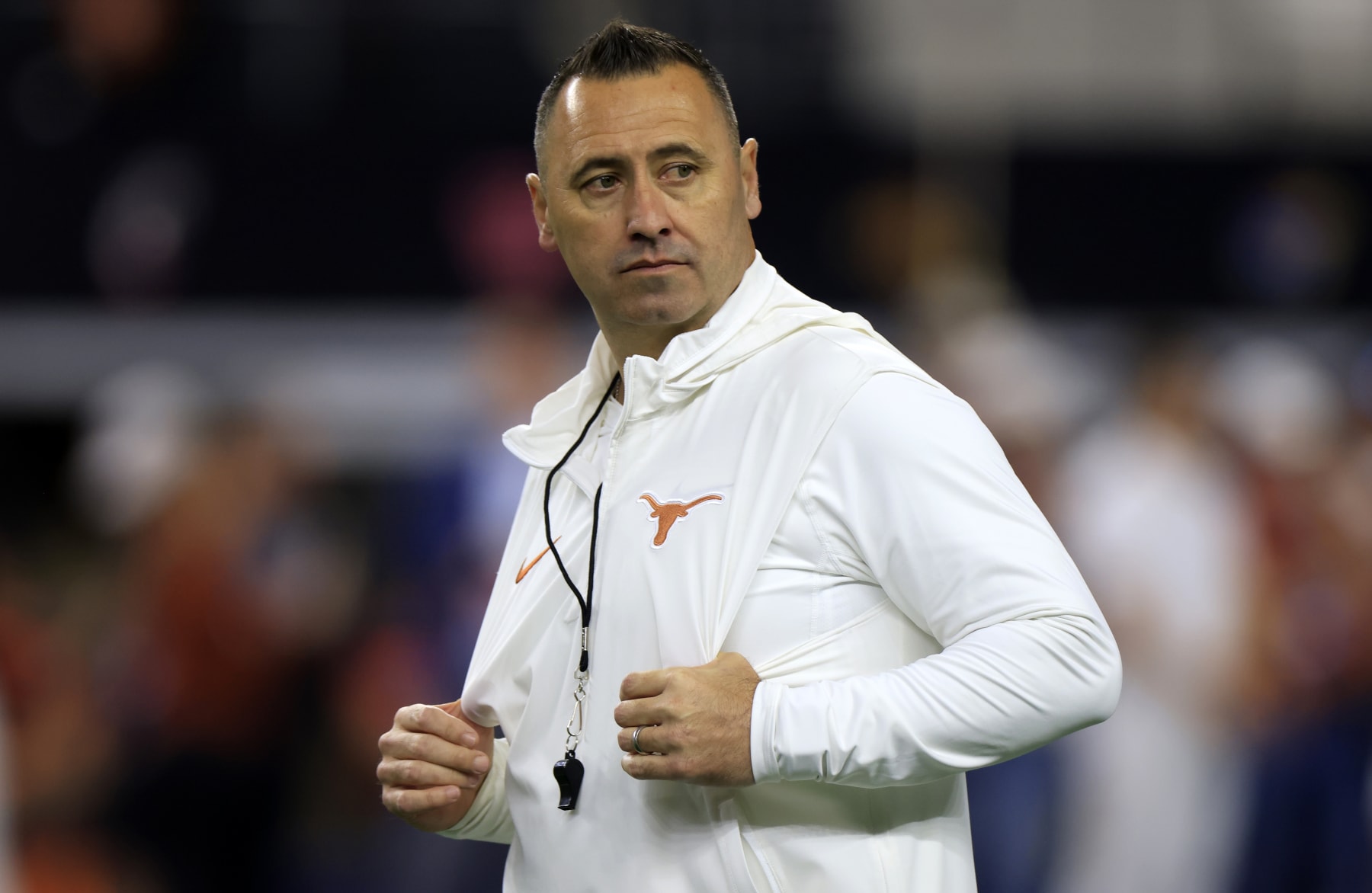 Texas' Steve Sarkisian: 'We'll Play Anybody in the Country' If We Get