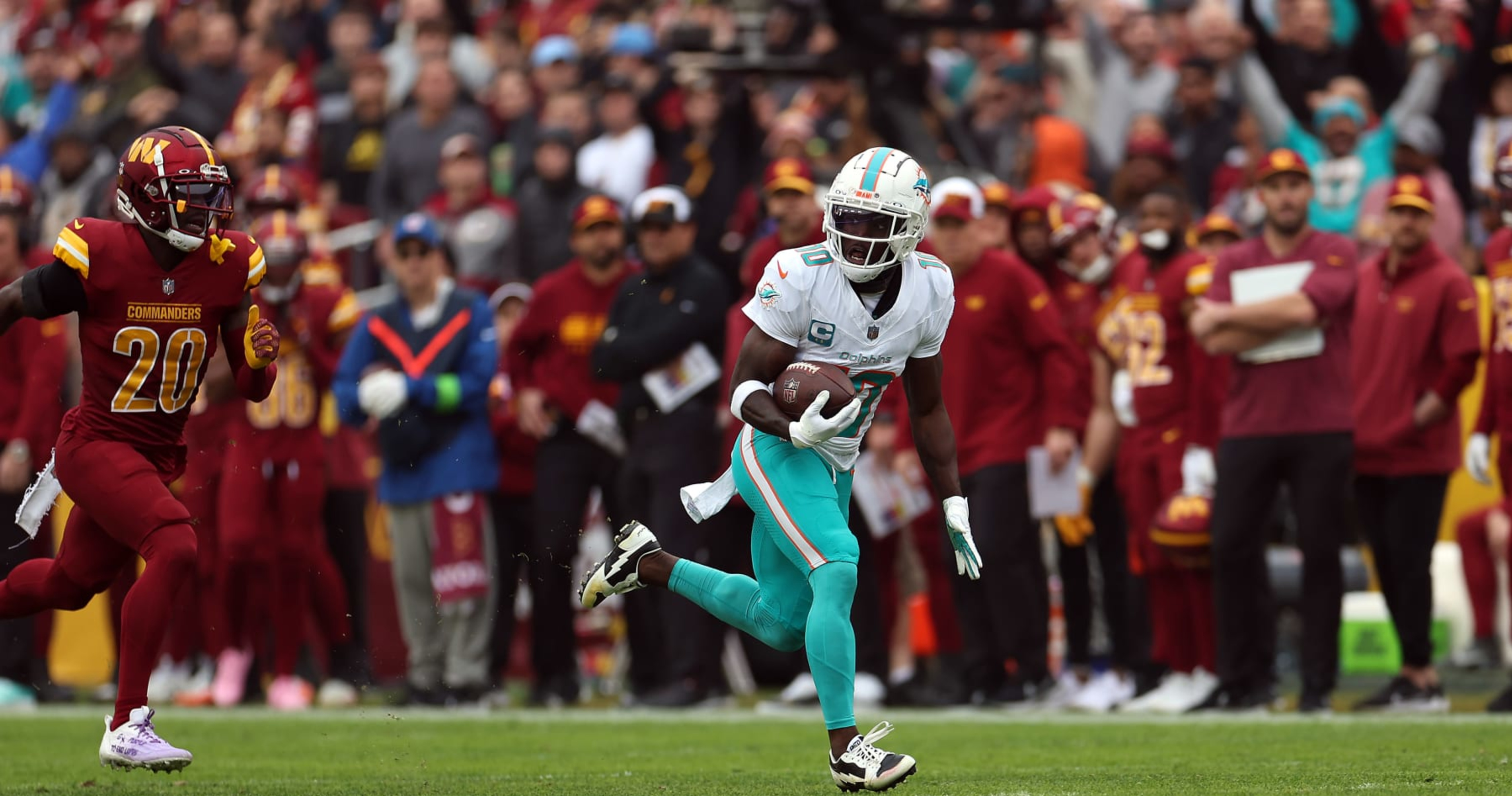 Dolphins' Tyreek Hill Plans to Buy Aston Martin V12 If He Reaches 2K ...