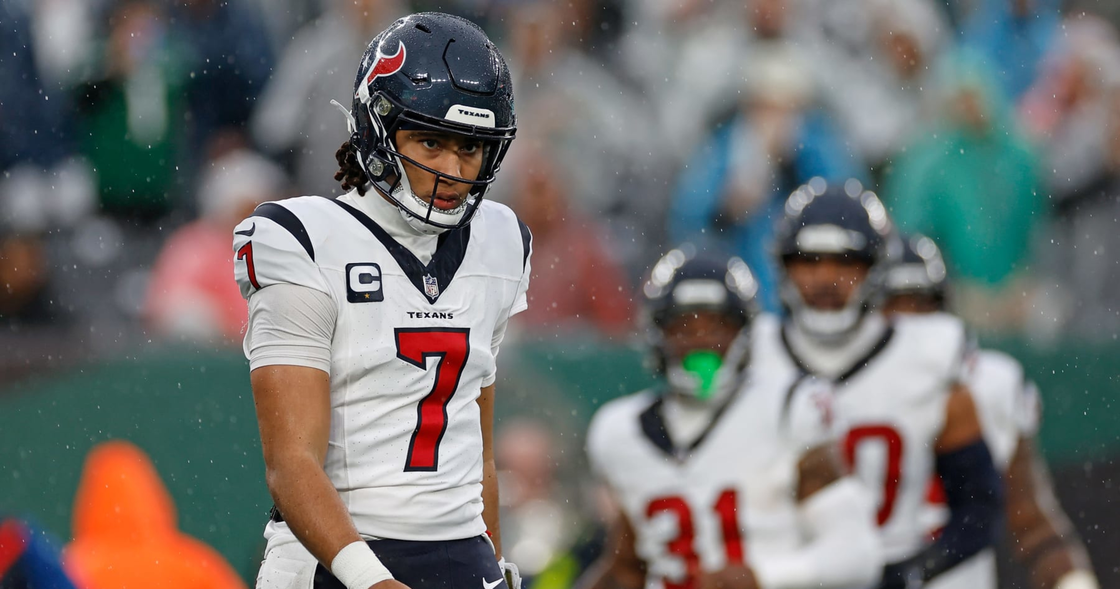 Texans' C.J. Stroud Suffered Concussion vs. Jets, Remains in Protocol ...