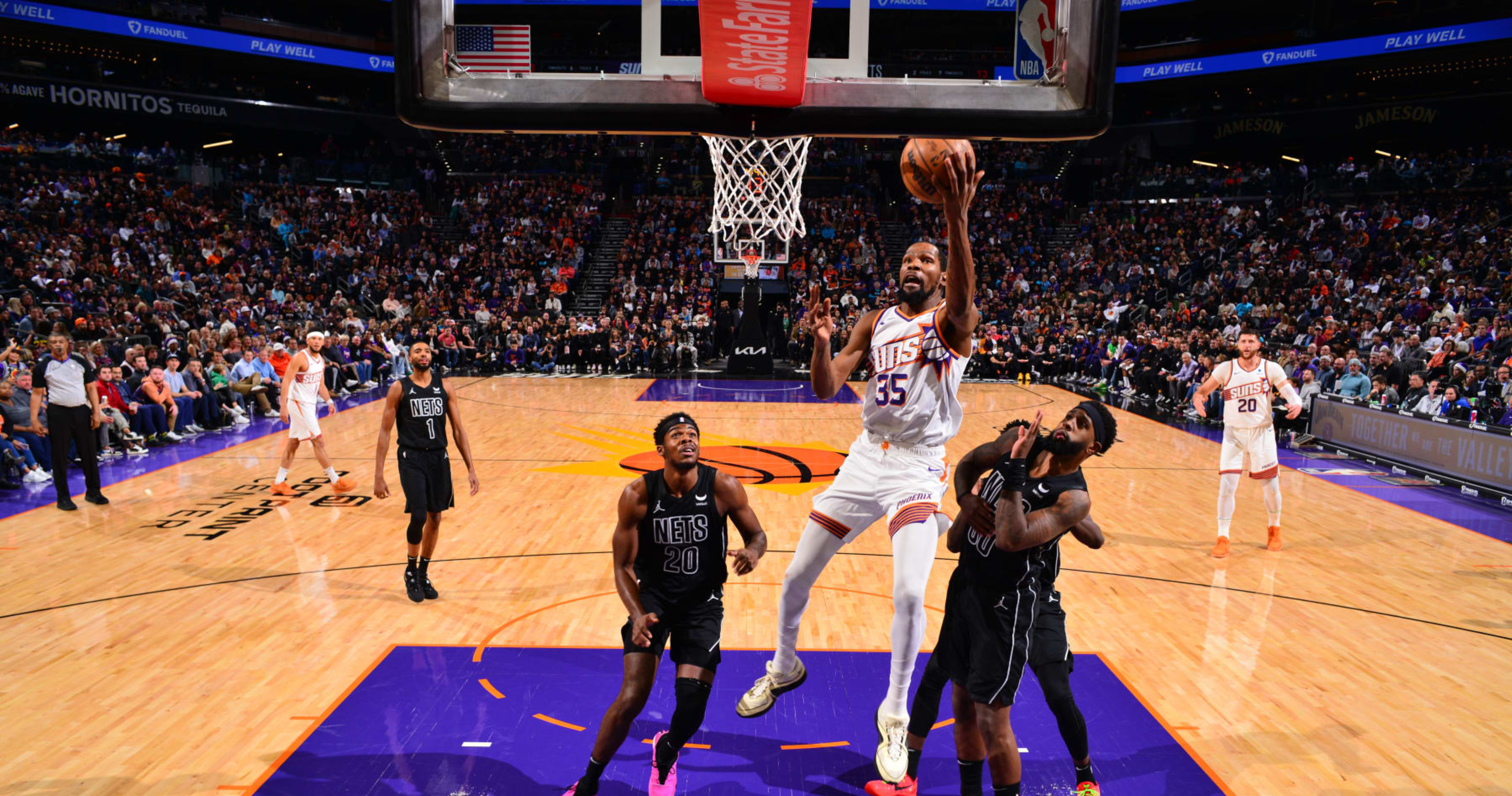 Two Up, Two Down: Kevin Durant is doing the heavy lifting for the Suns  without Booker and Beal - Bright Side Of The Sun