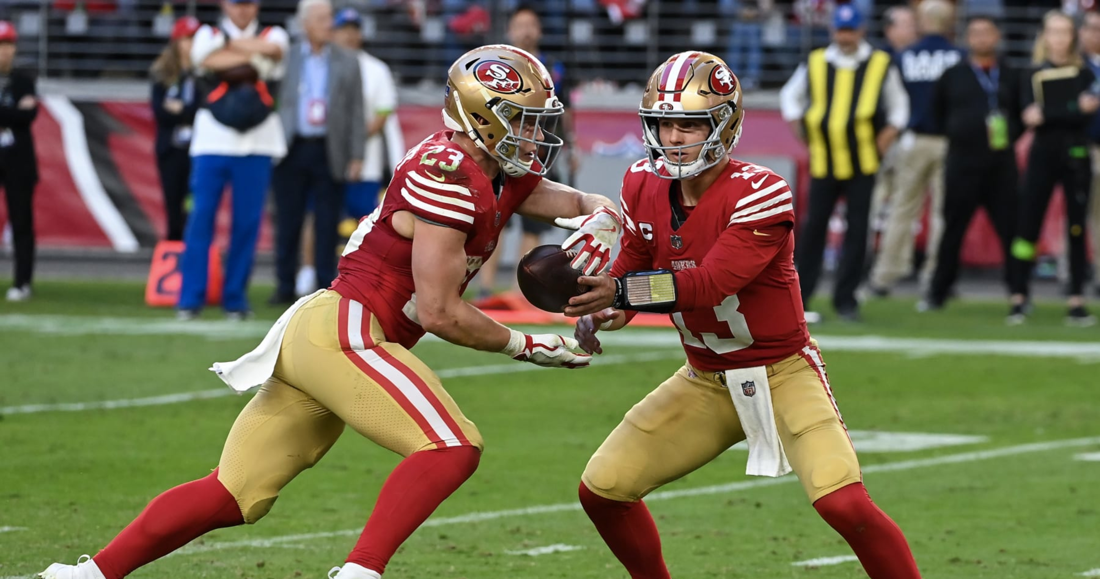 49ers' Brock Purdy Backs Christian McCaffrey For NFL MVP Award: 'He ...