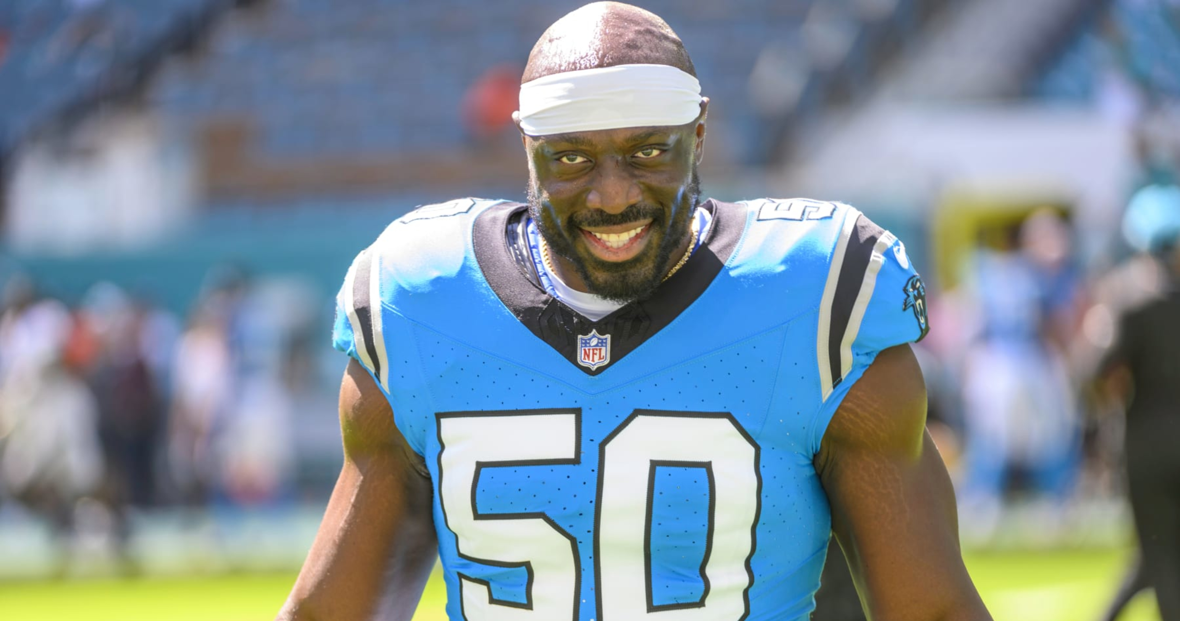 Panthers' Justin Houston Released; Reportedly Eyes Contract with Super Bowl  Contender | News, Scores, Highlights, Stats, and Rumors | Bleacher Report