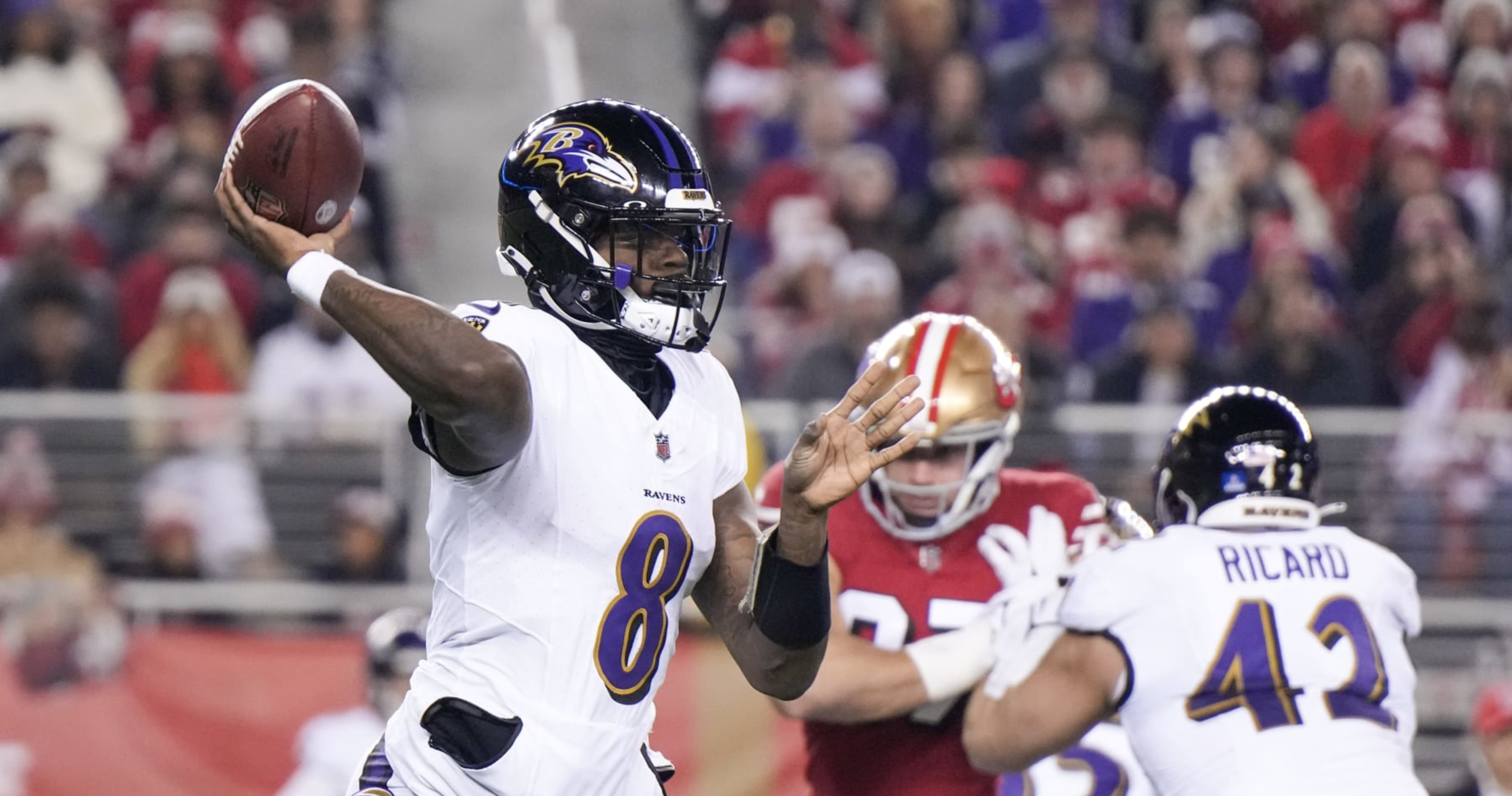 Lamar Jackson, Ravens Call Out PFT's Mike Florio for NSFW Video of 49ers Prediction