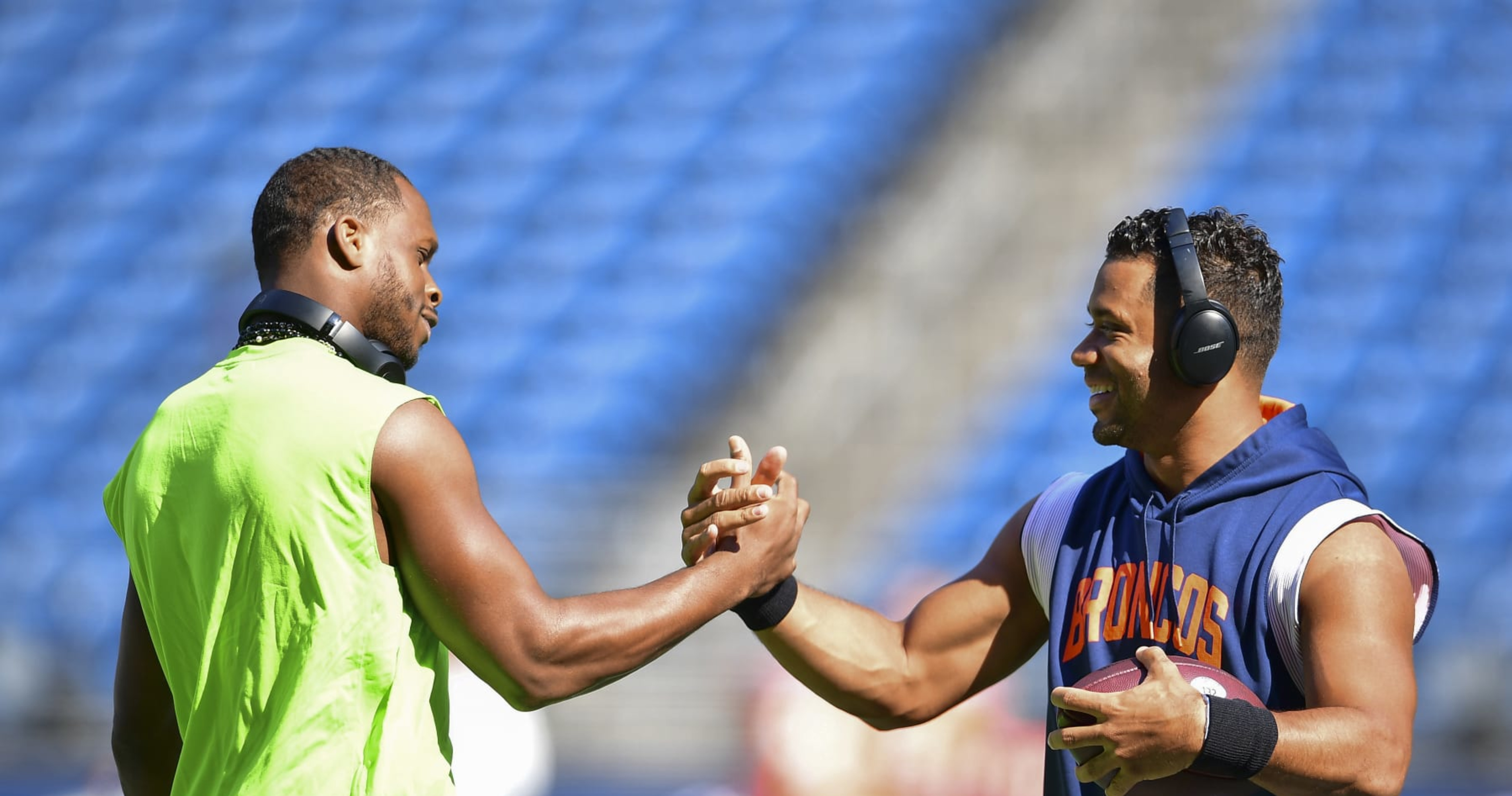 Seahawks' Geno Smith Says 'FREE 3' After Russell Wilson Gets Benched By ...