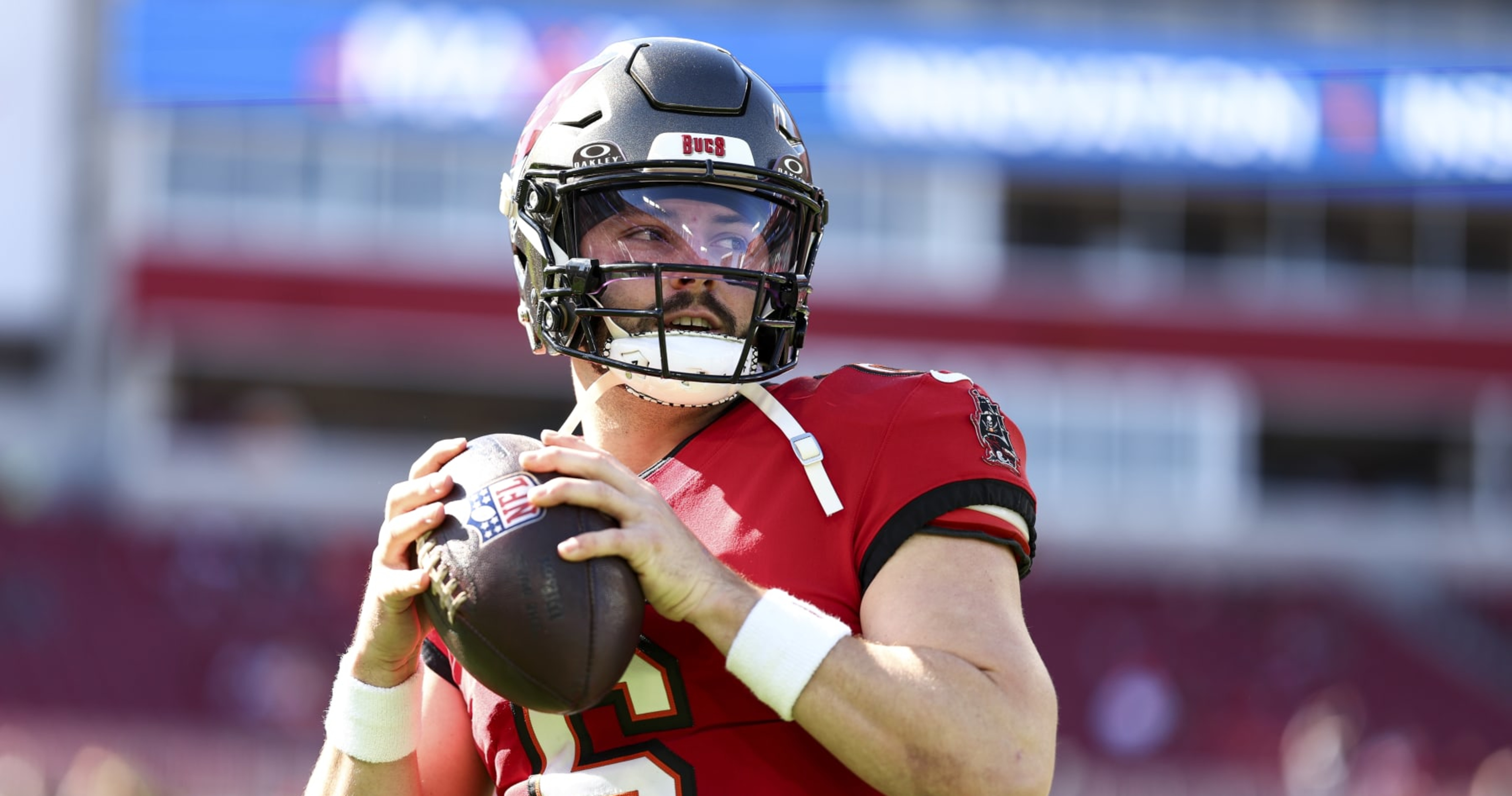 Baker Mayfield 'Fine' After Rib Injury Vs. Saints, Buccaneers HC Todd ...