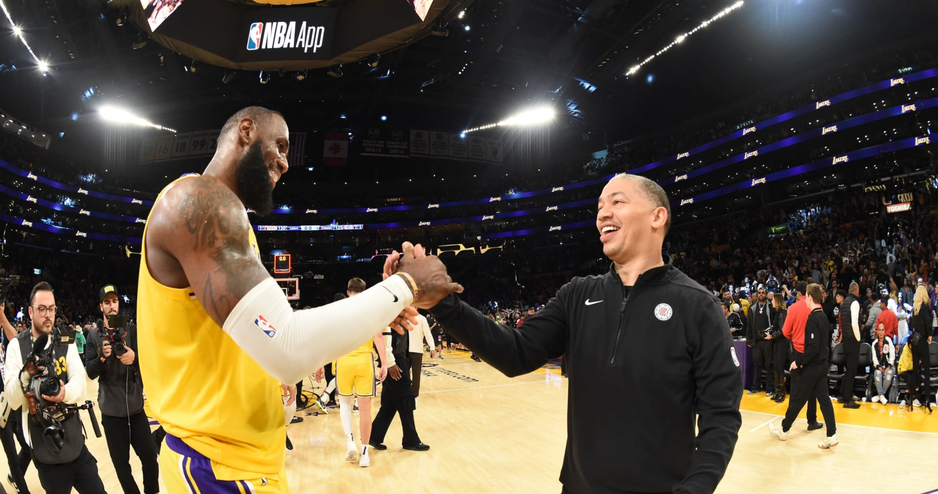 LeBron James Reflects On Lakers Win, Praises Clippers' Ty Lue Getting ...