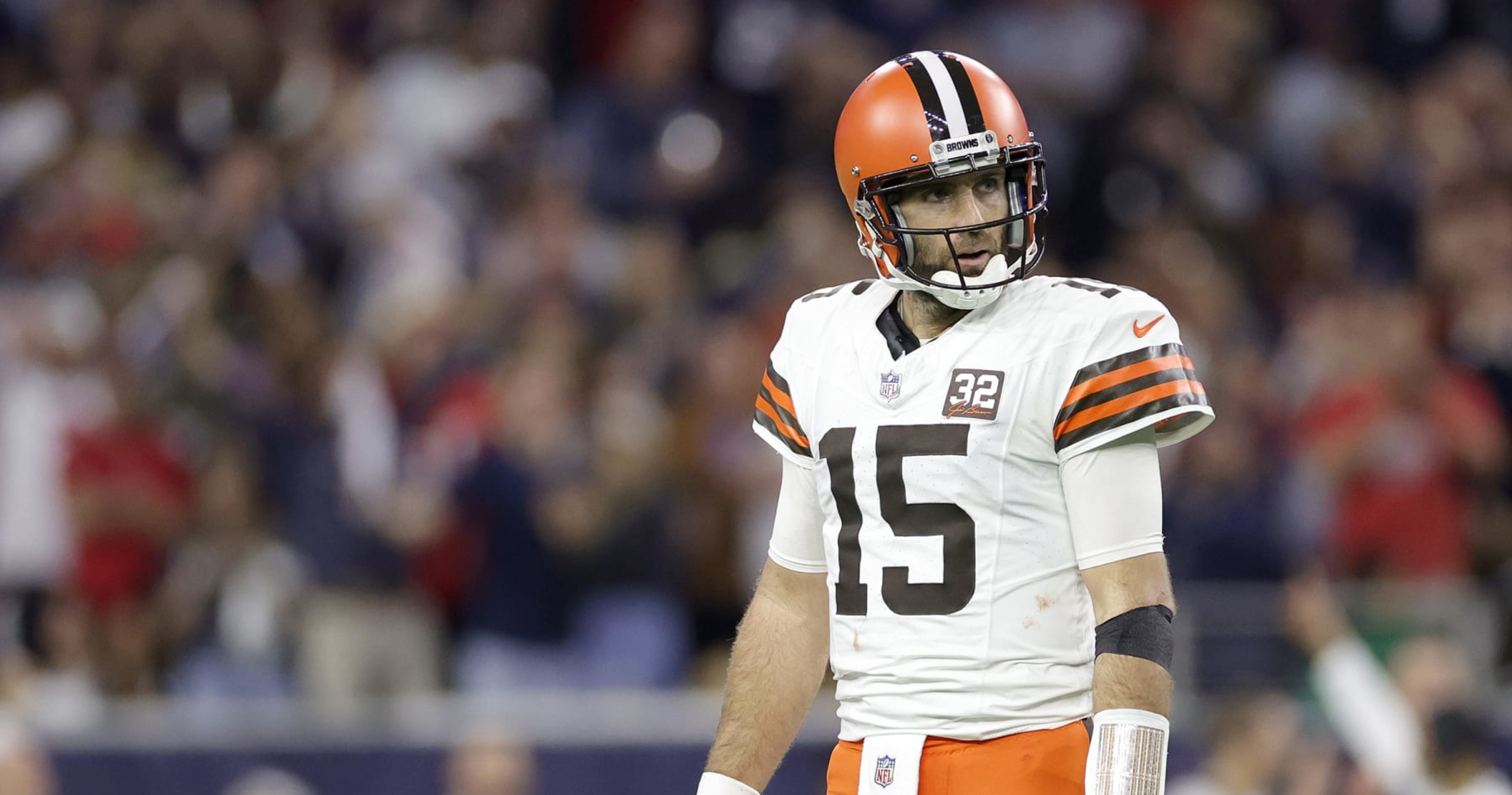 Joe Flacco 'Super Grateful' for Browns Run but 'Stinks the Way It Ended' vs. Texans