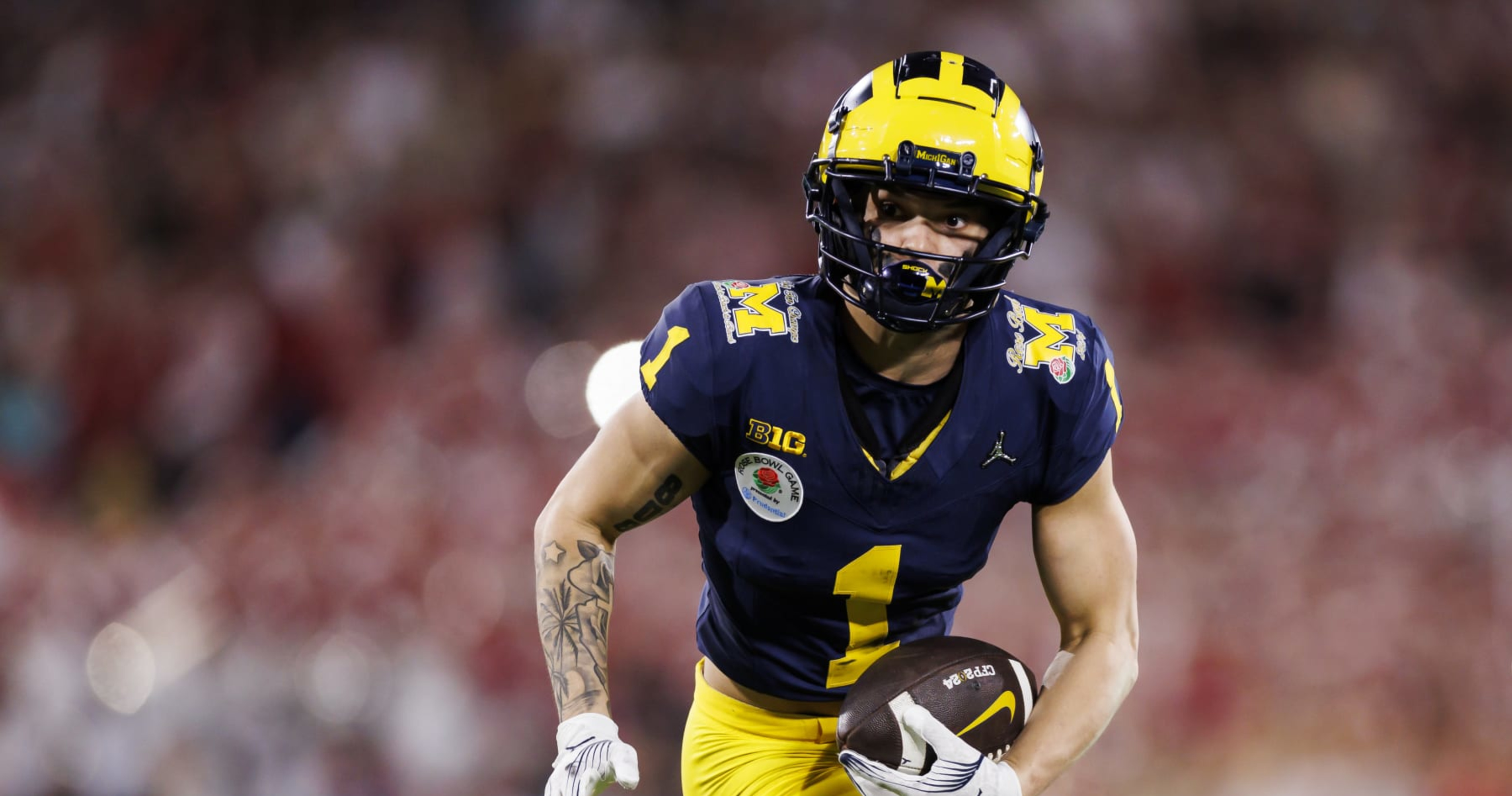 Michigan's Roman Wilson Declares for 2024 NFL Draft After CFP Title Win  with Harbaugh | News, Scores, Highlights, Stats, and Rumors | Bleacher  Report