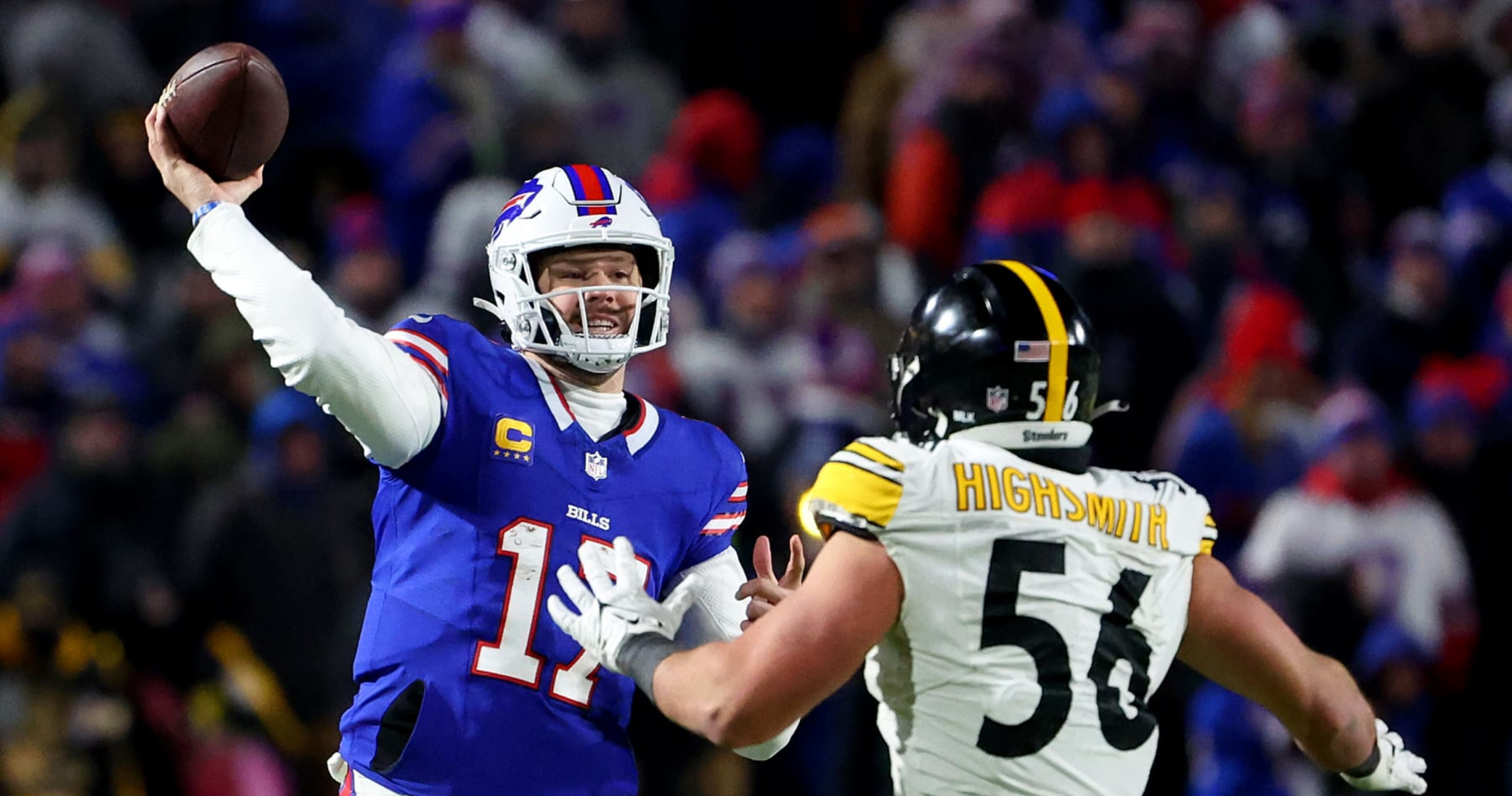 Josh Allen Electrifies NFL Fans in Snow as Bills Beat Steelers in NFL ...