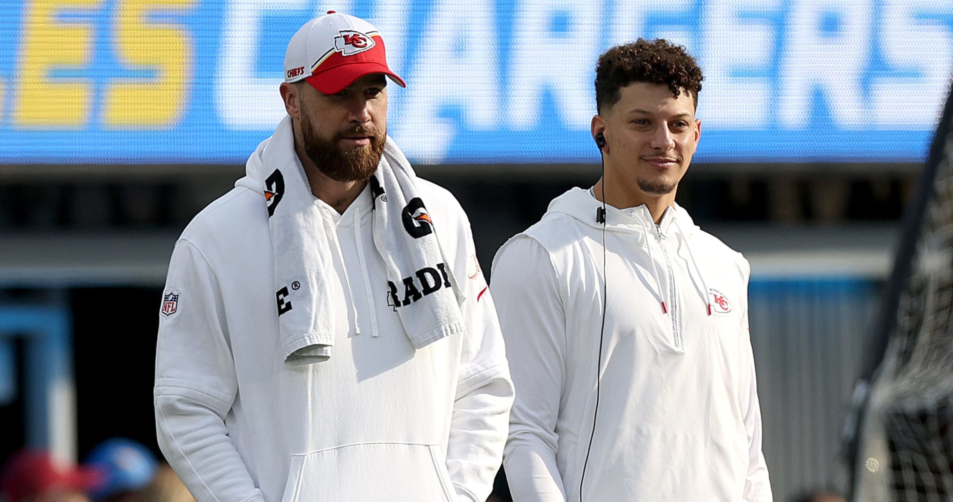 Chiefs' Patrick Mahomes, Travis Kelce Break Tom Brady, Gronk's NFL ...