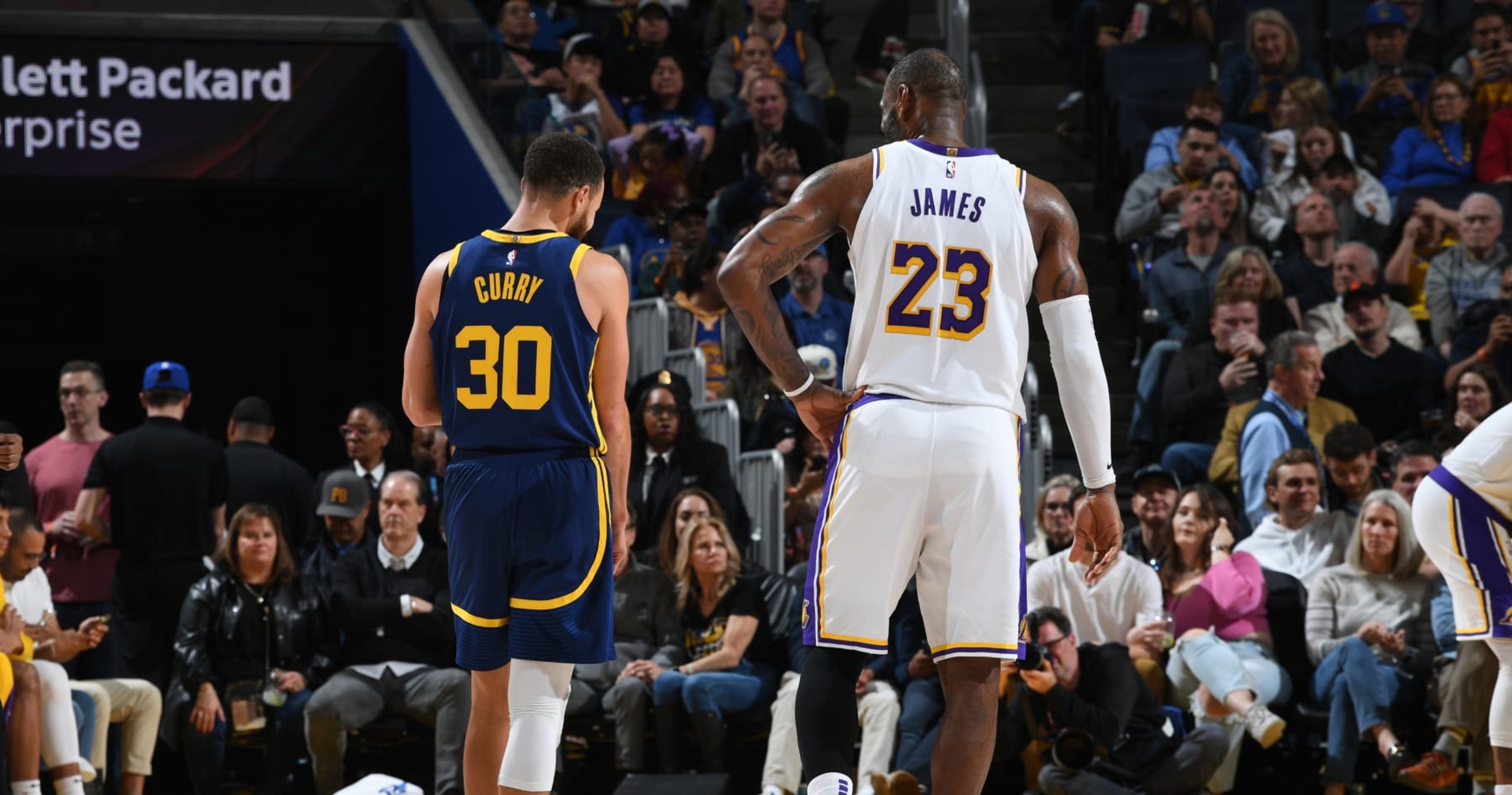 LeBron James savors Lakers win, rivalry with Steph Curry - Los