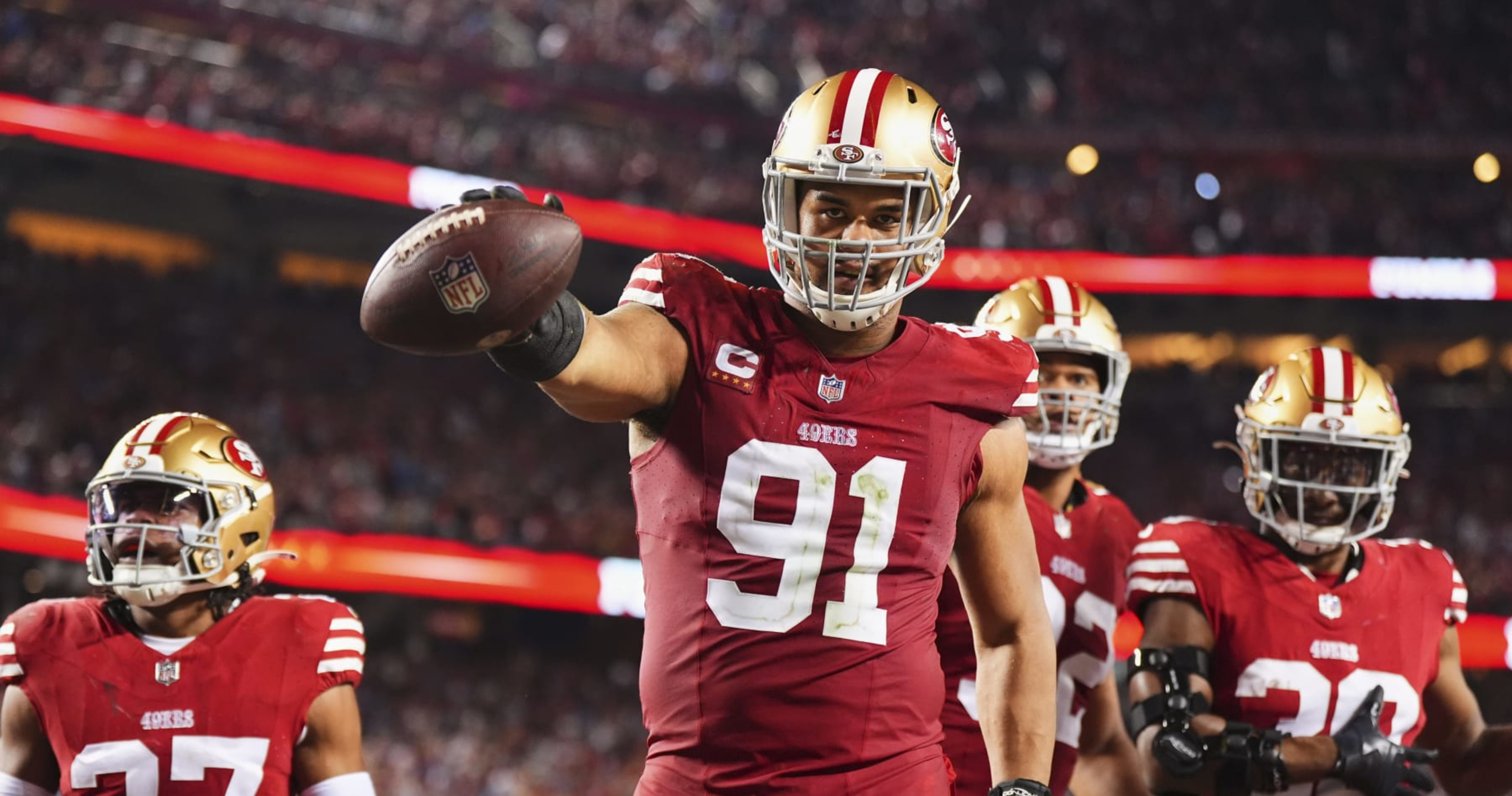 49ers' Historic Comeback Vs. Lions Draws 56.7M Viewers For 2024 NFC ...