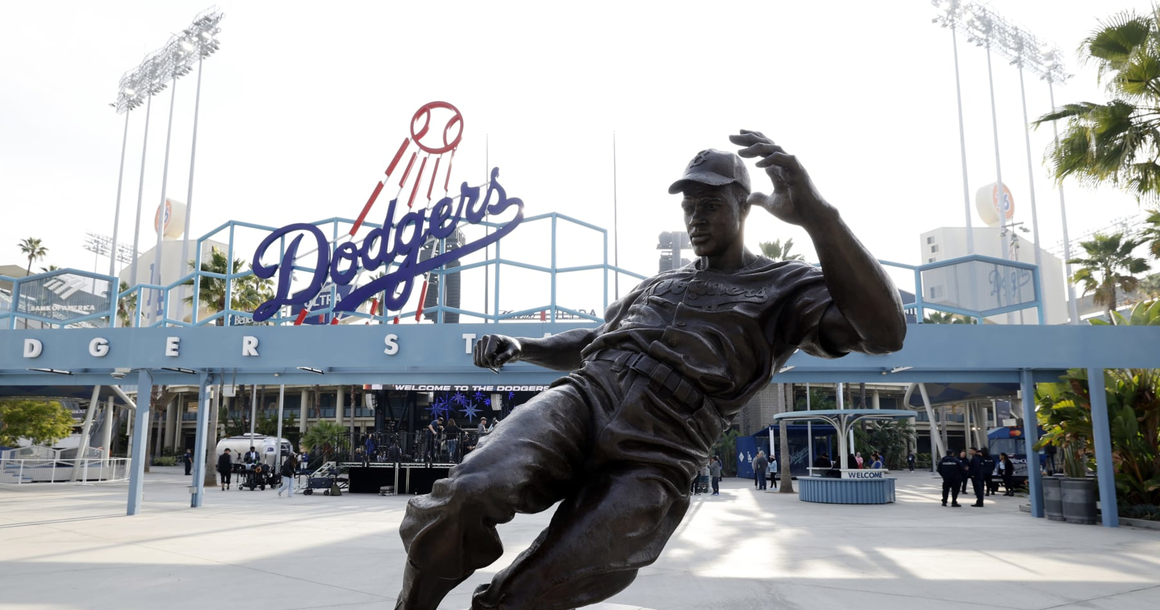 Jackie Robinson Statue Stolen from Youth Baseball Facility Found Burned ...