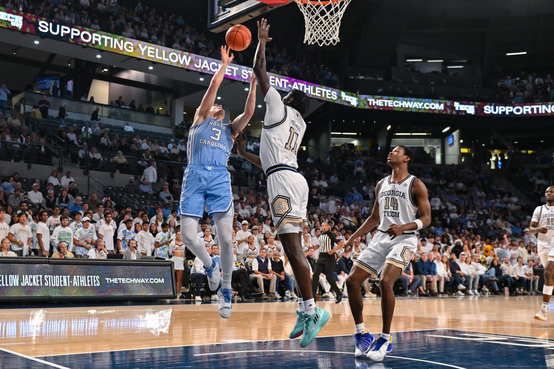 No. 3 UNC Ripped by Fans for Upset Loss vs. Georgia Tech Ahead of Duke Game - Vimarsana News