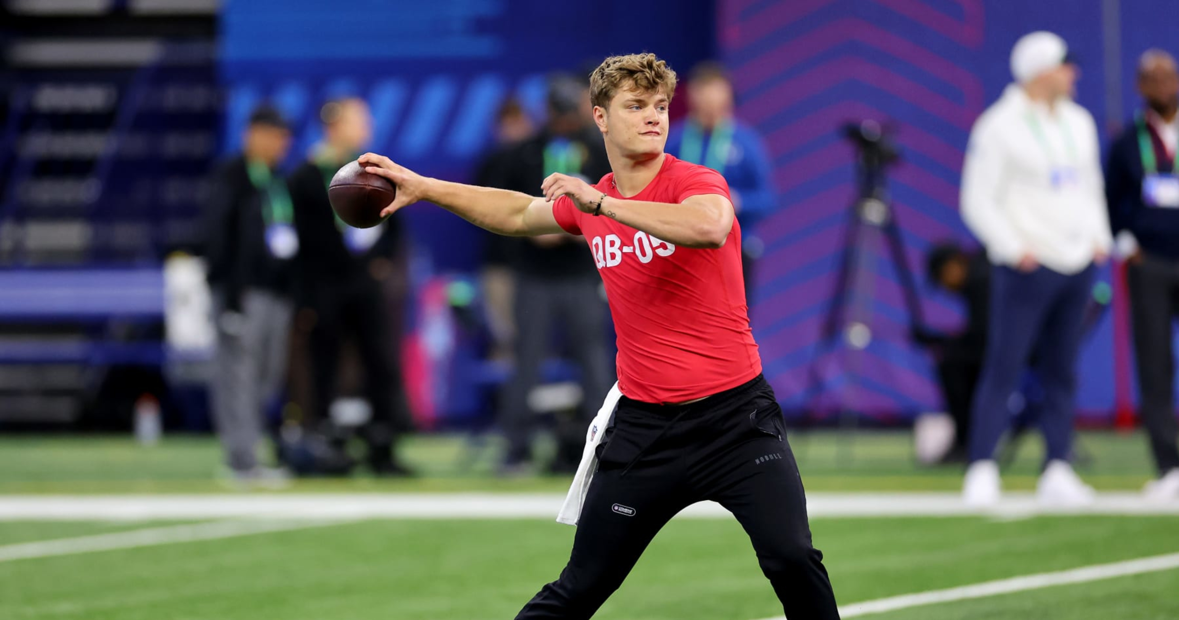 Daniel Jeremiah 2024 NFL Draft Big Board McCarthy, Penix Up, Nix Down