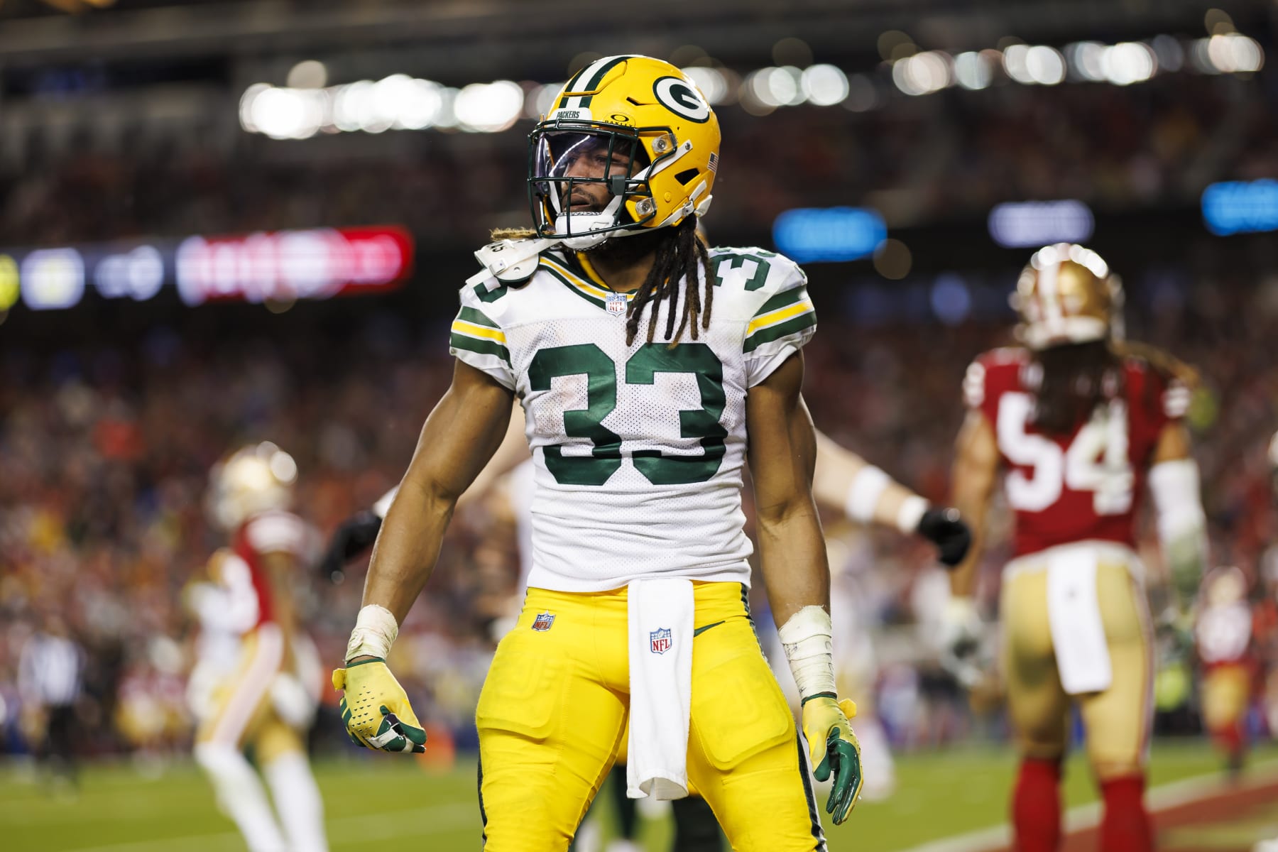 Aaron Jones Rumors: Vikings Interested in Free-Agent RB; Packers Wanted