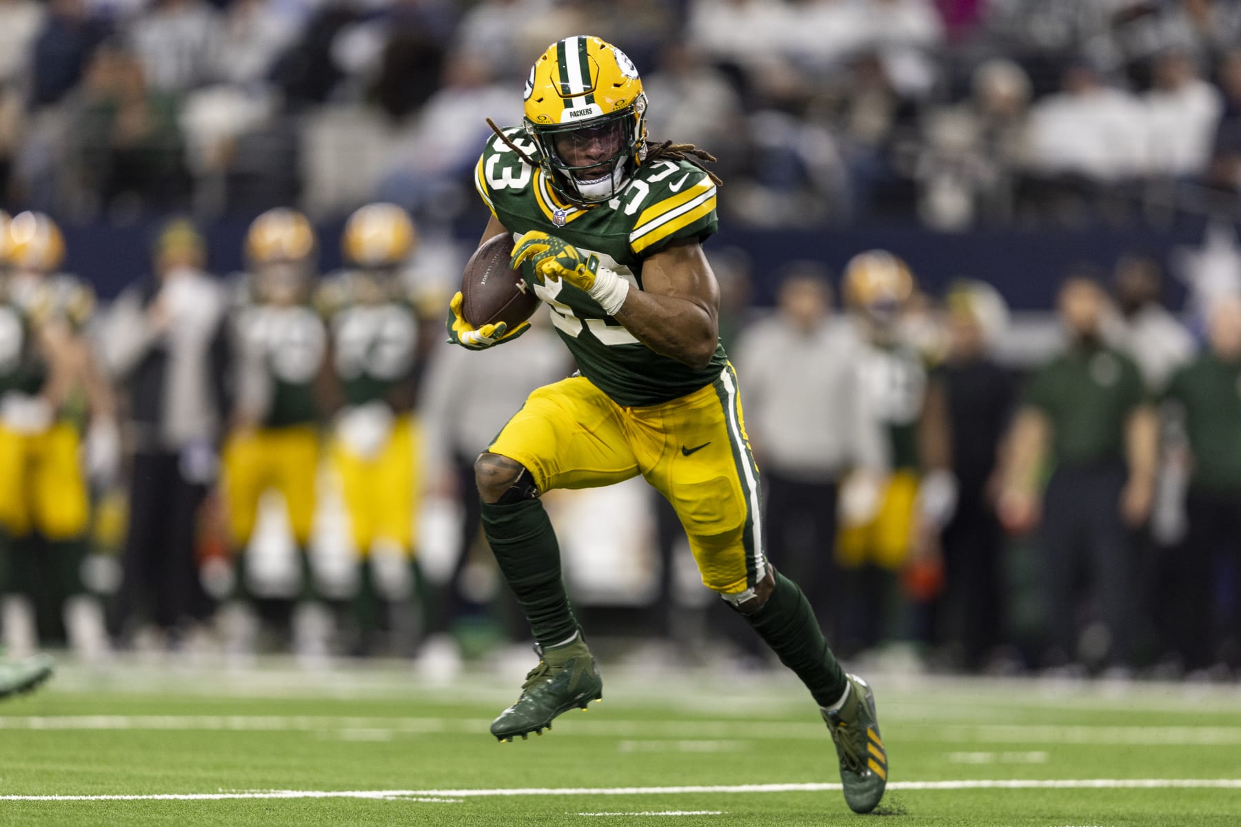 Aaron Jones Calls Out Packers Contract Rumors: '😂💀 Every Story Has 3 Sides to It' - Vimarsana News