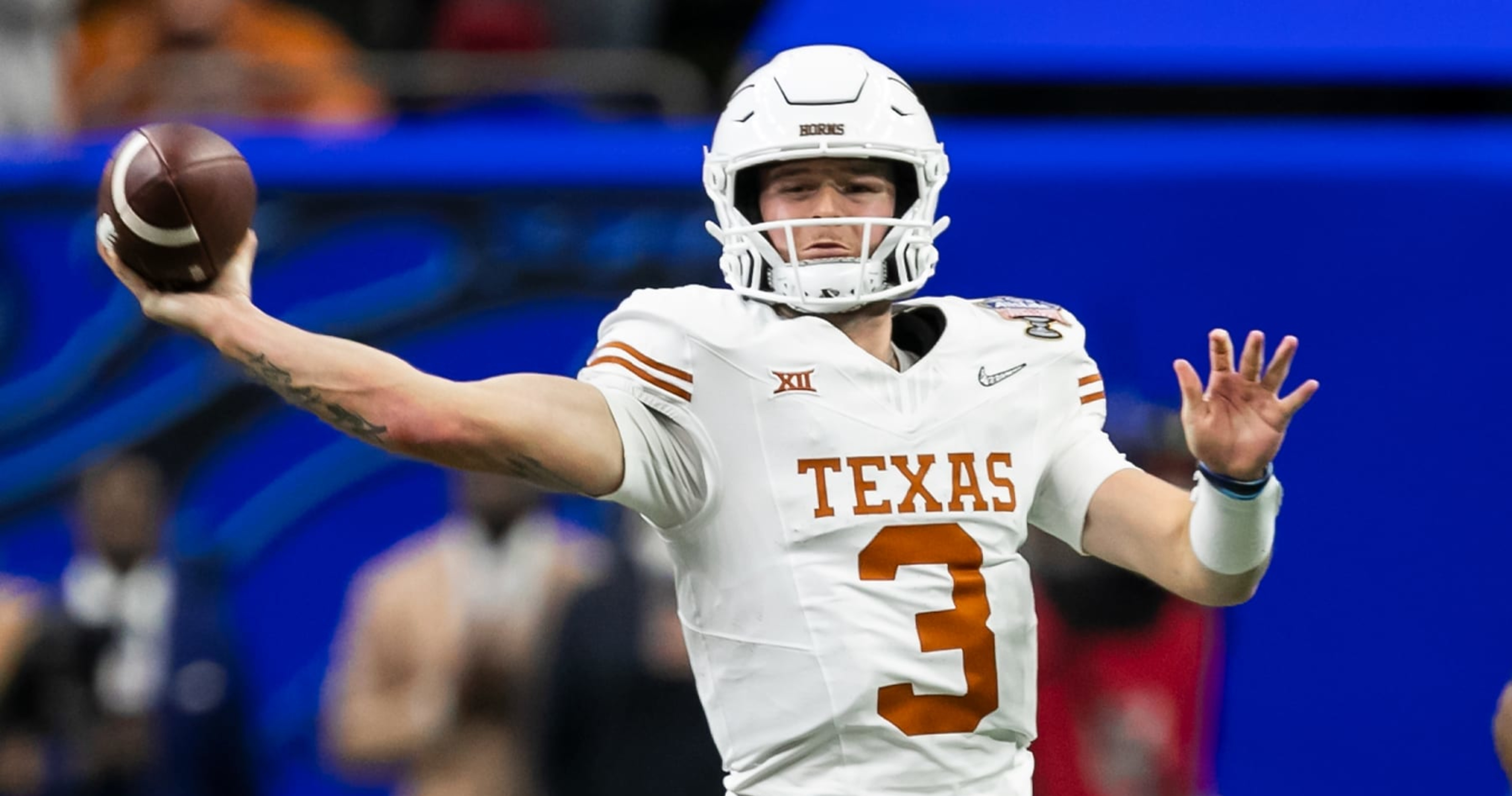 Quinn Ewers Gets Rave Reviews at Texas Pro Day; QB Among Top 2025 NFL ...