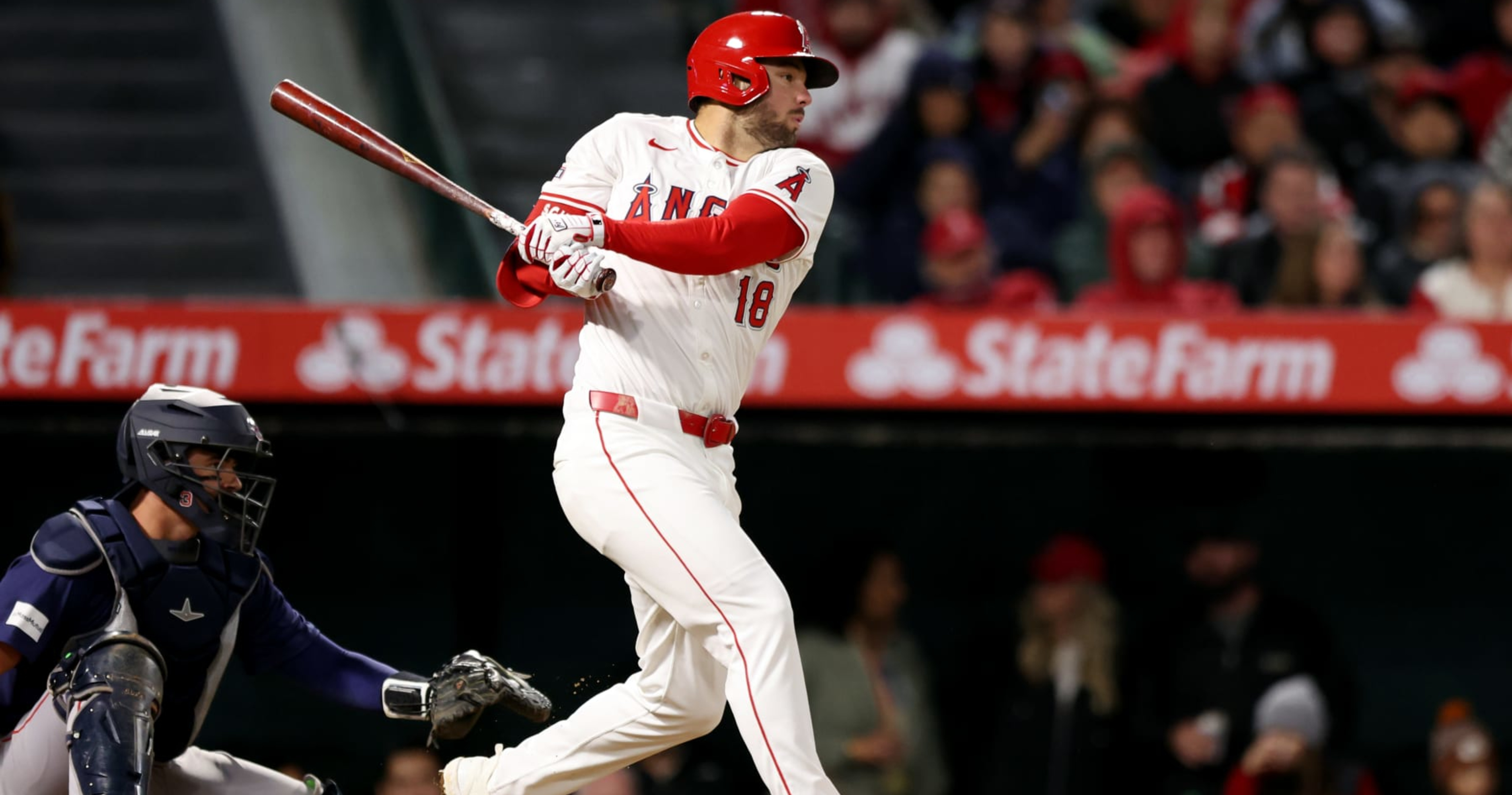 Angels' Nolan Schanuel Has Historic On-Base Streak Snapped After MLB ...