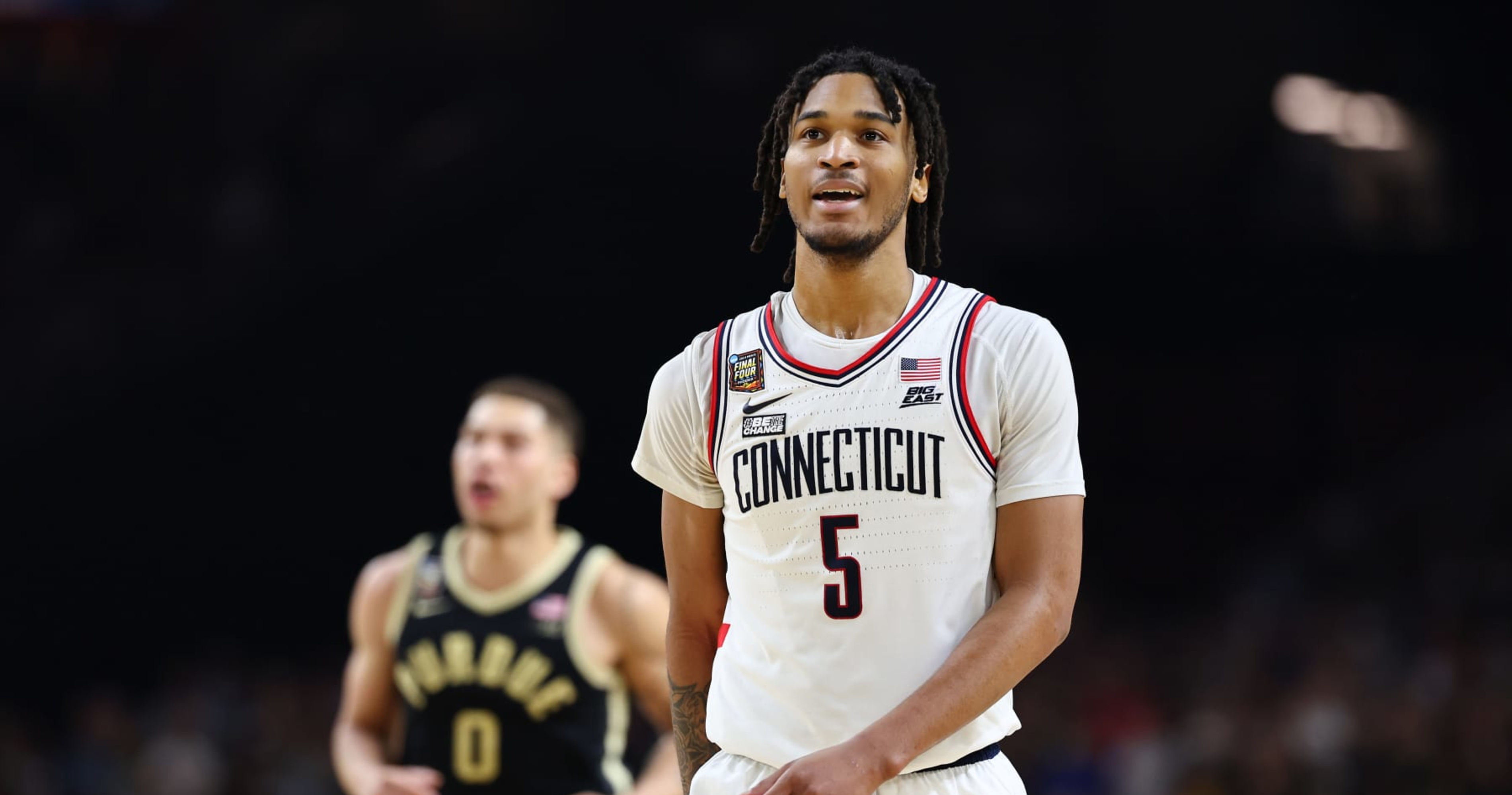 UConn's Stephon Castle Declares for 2024 NBA Draft; Projected Top10