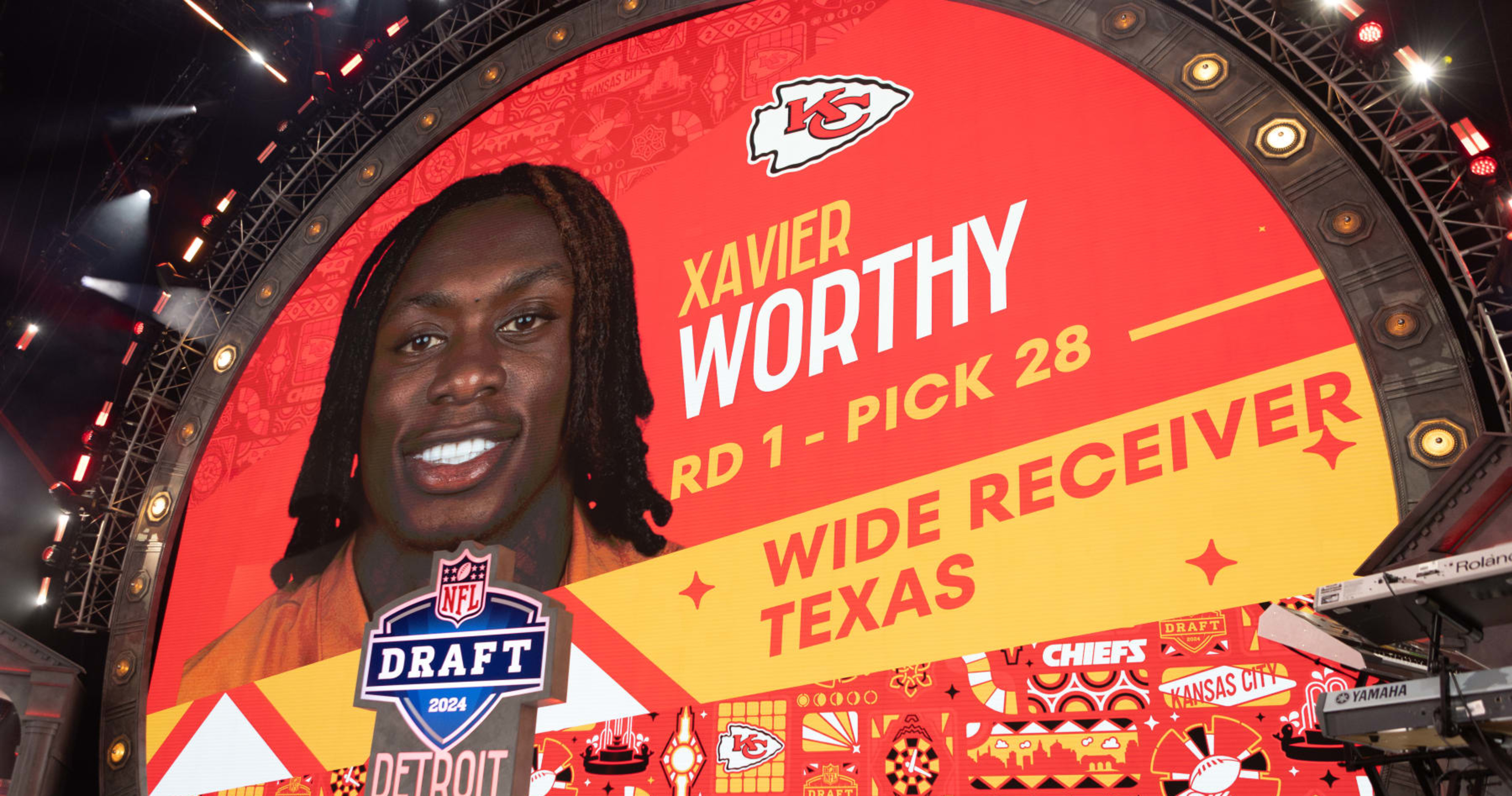 Video Xavier Worthy Gets Chiefs Tattoo After Being 2024 NFL Draft 1st