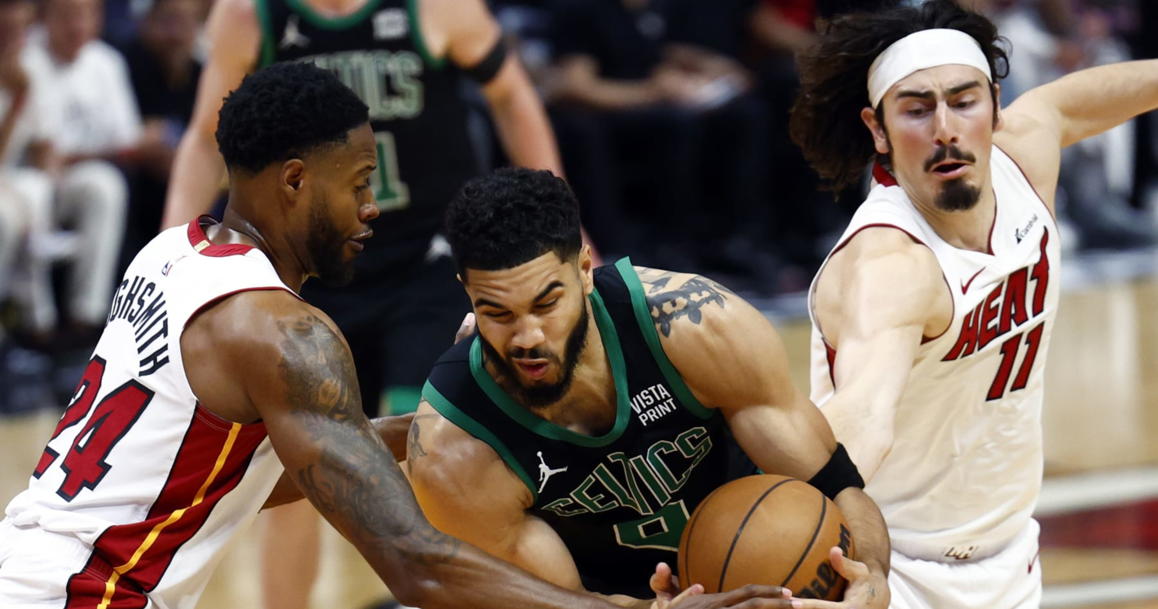 Celtics' Jayson Tatum Explains Why He Wanted to Face Heat in NBA Playoffs 1st Round