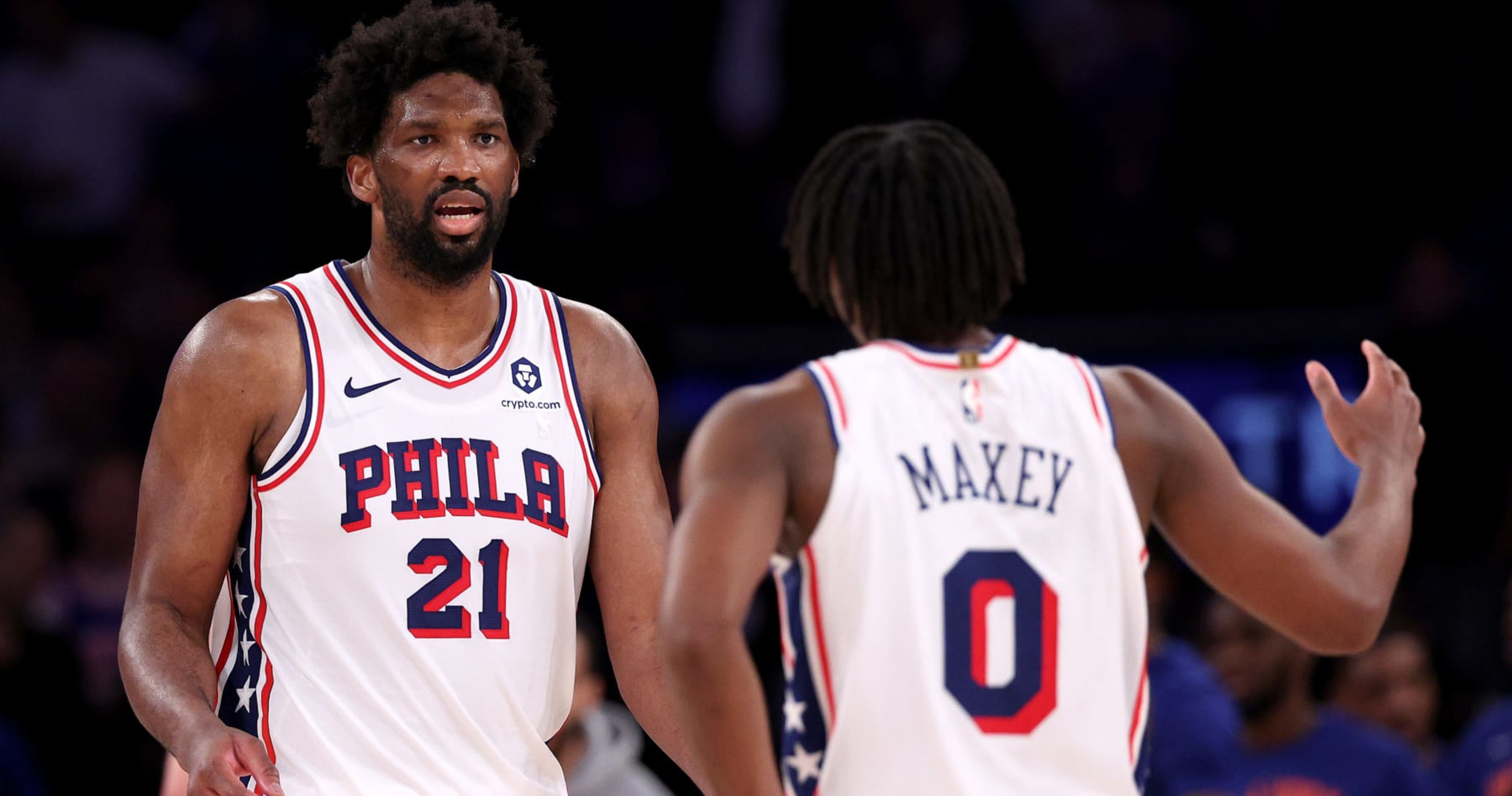 76ers' Joel Embiid: Tyrese Maxey 'Can Be In' NBA MVP Discussion After ...