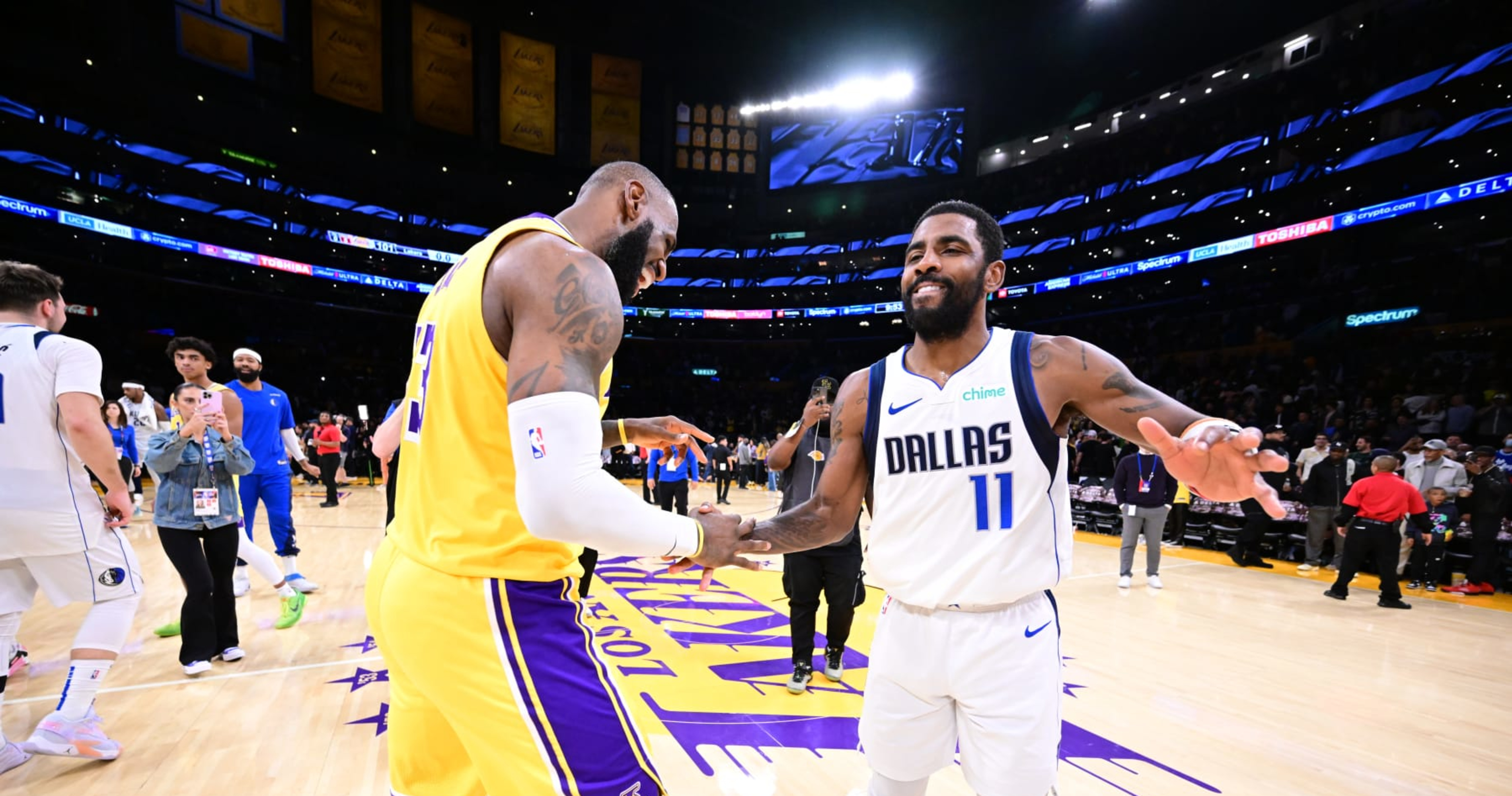 Lakers' LeBron James Calls Kyrie Irving 'Most Gifted Player' Ever in NBA in New Video | News, Scores, Highlights, Stats, and Rumors | Bleacher Report