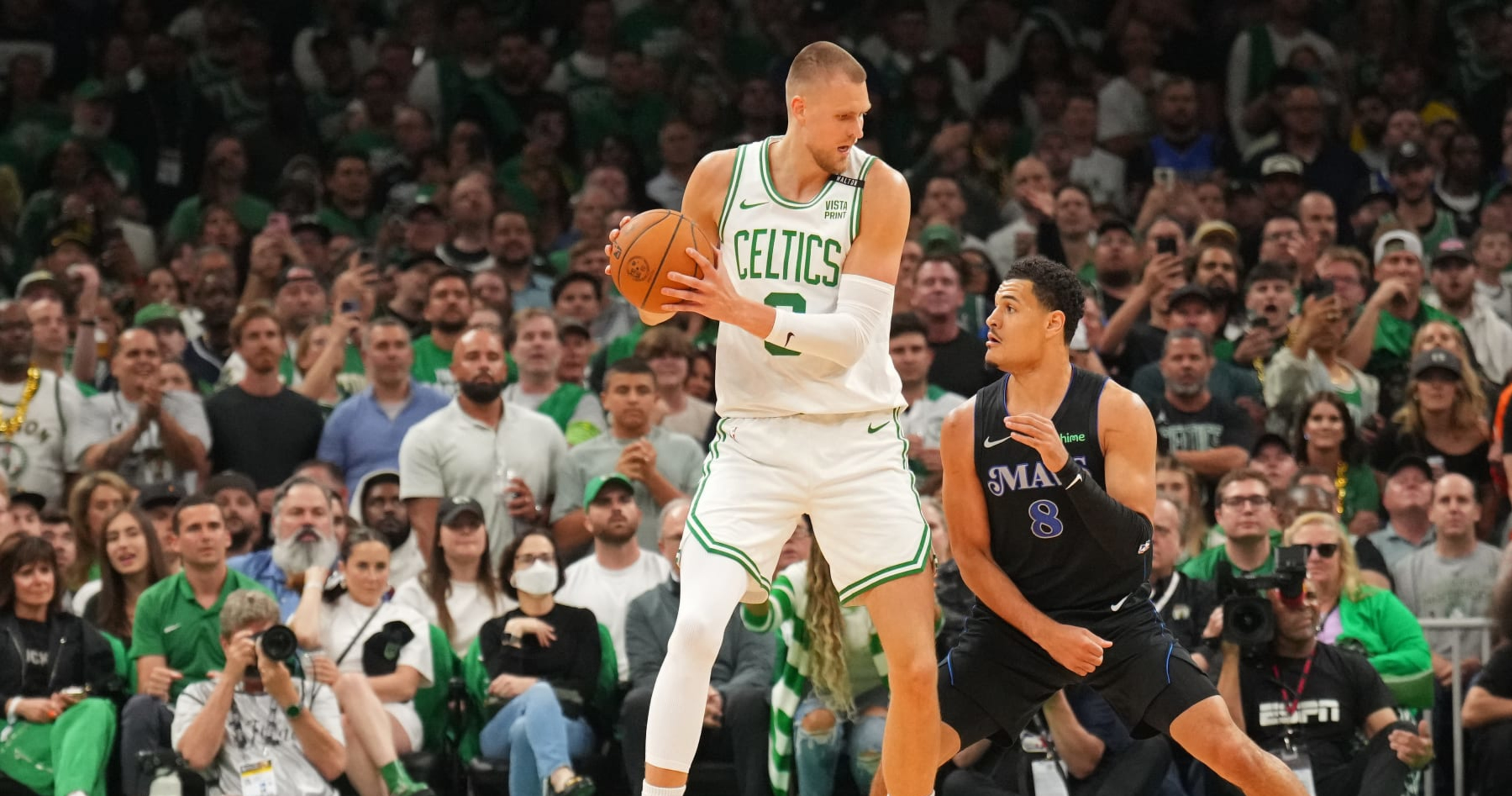 Kristaps Porziņģis Says He’ll Come Off Celtics’ Bench in NBA Finals Game 2 vs. Mavs