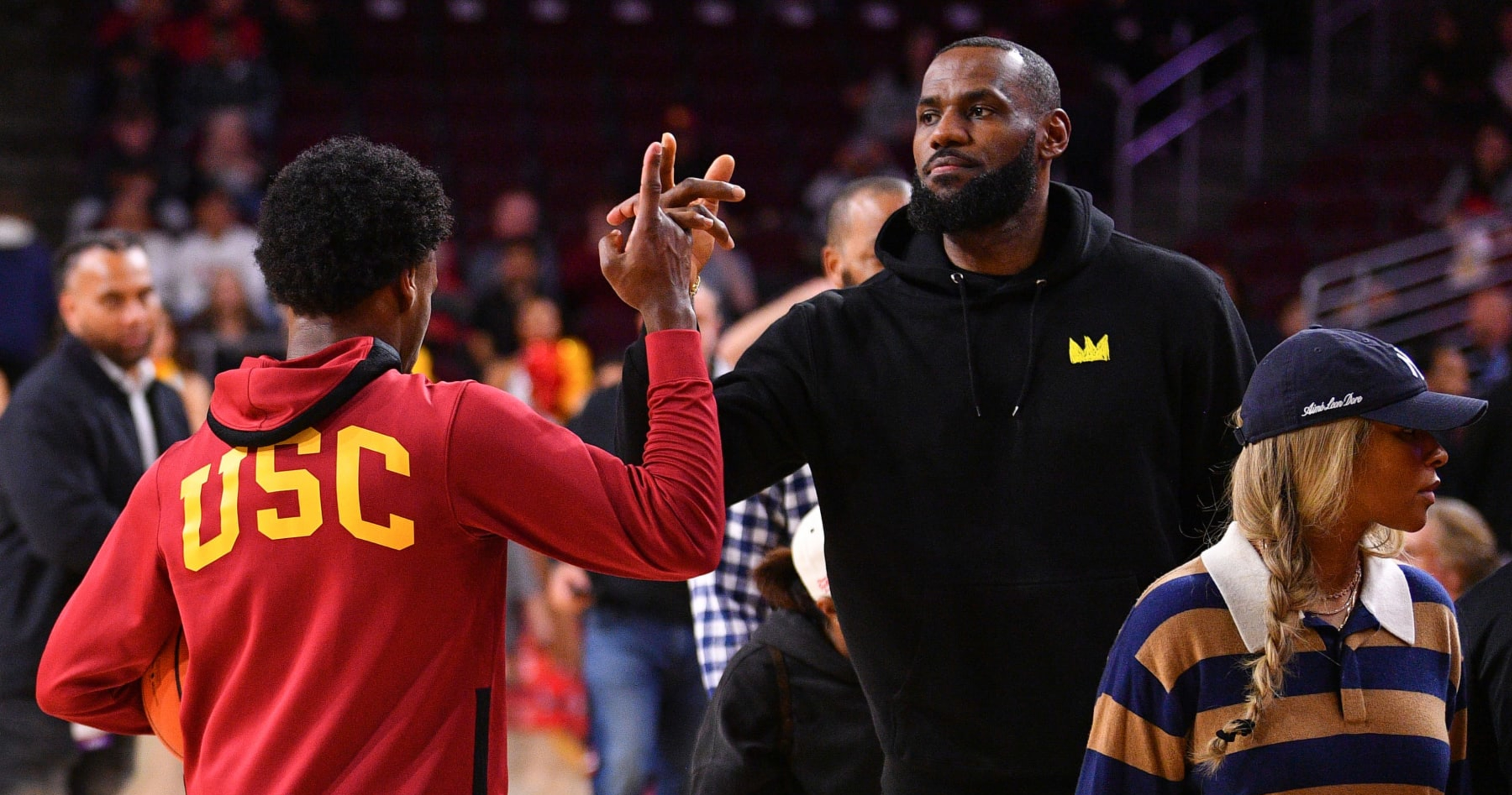 LeBron-Bronny James Pairing Saluted by LaVine, More After Lakers' Historic Draft Pick | News, Scores, Highlights, Stats, and Rumors | Bleacher Report