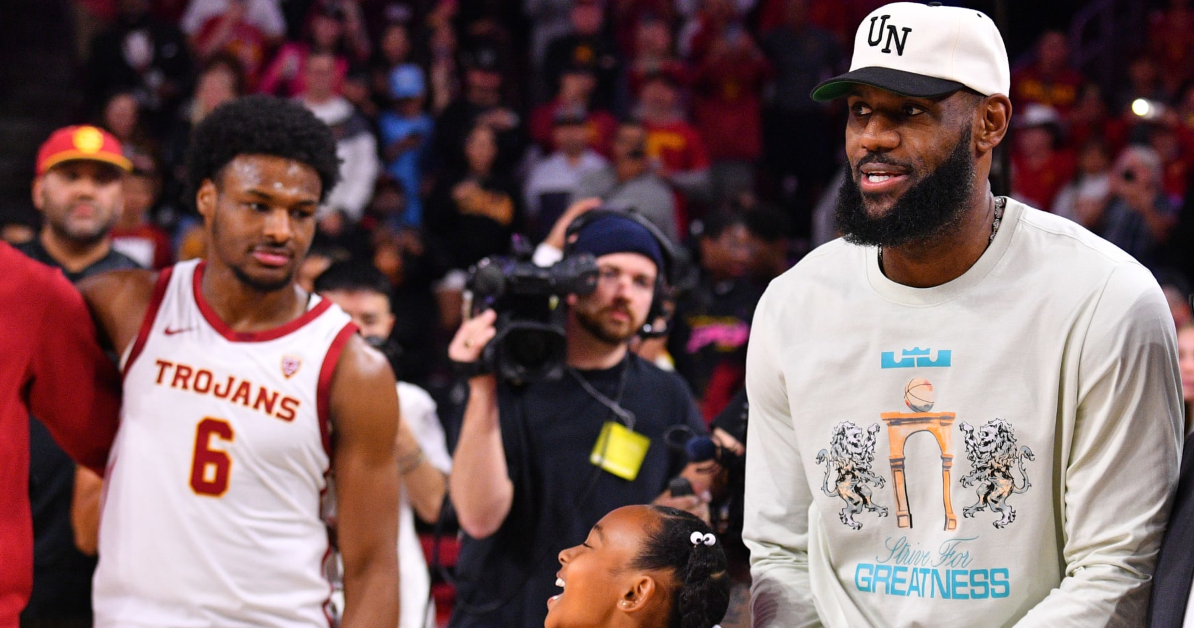 NBA Rumors: 'Emotional' LeBron Led Champagne Toast For Bronny James ...