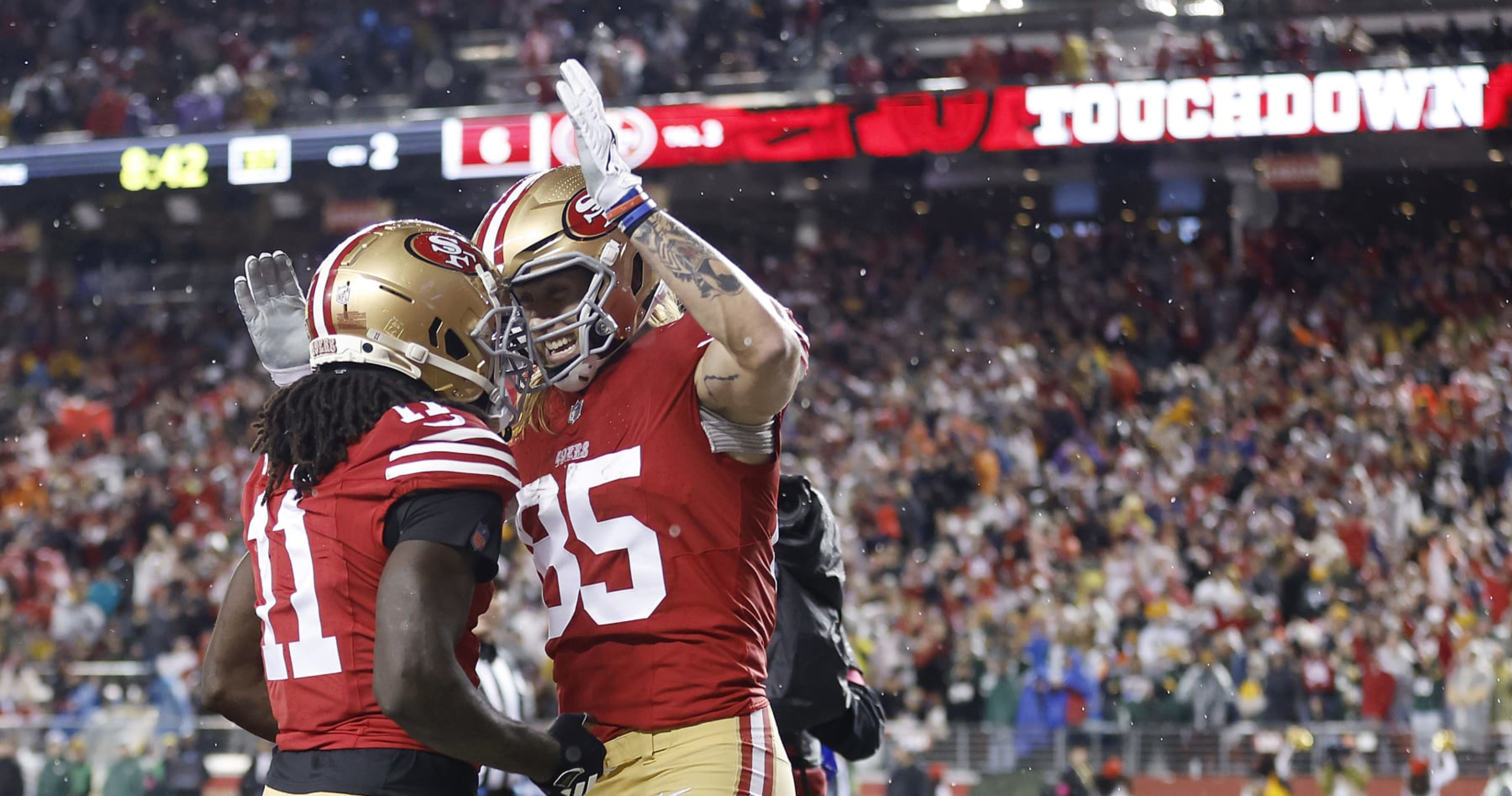 George Kittle Expects Brandon Aiyuk With 49ers To Start 2024 Season ...