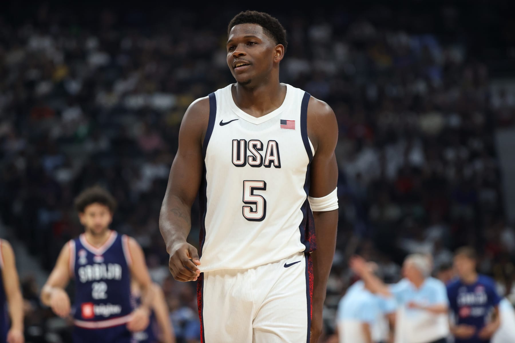 Anthony Edwards Hypes His Swimming Talent, Says USA Teammates &lsquo;Ain&rsquo;t No Swimmers&rsquo;