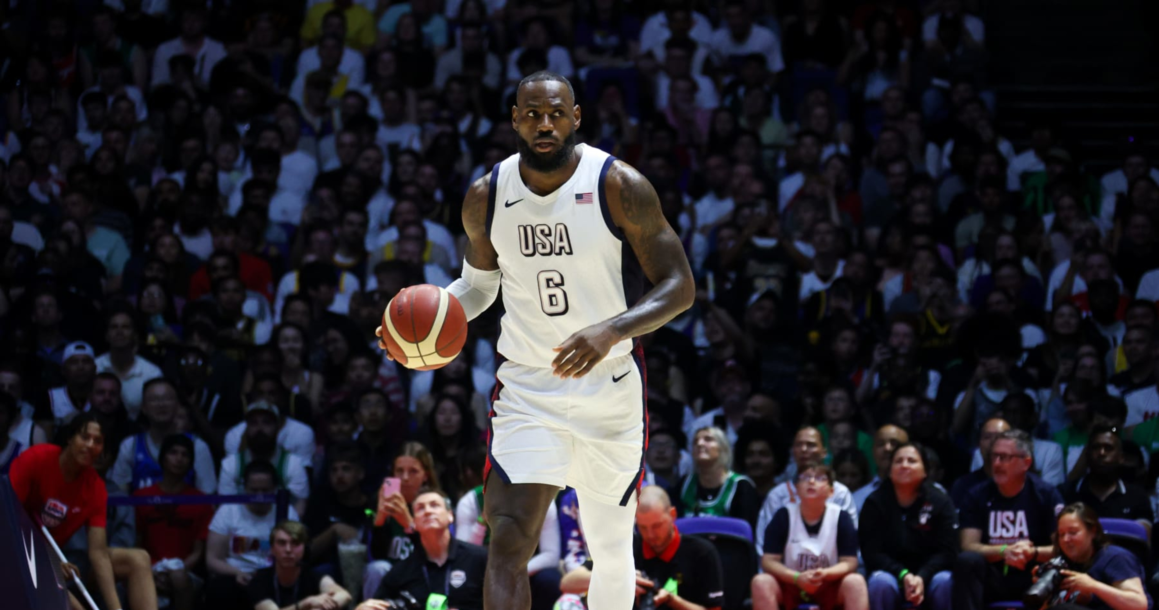 LeBron James Hyped as Team USA's 'Alpha' After Close Win vs. Germany ...