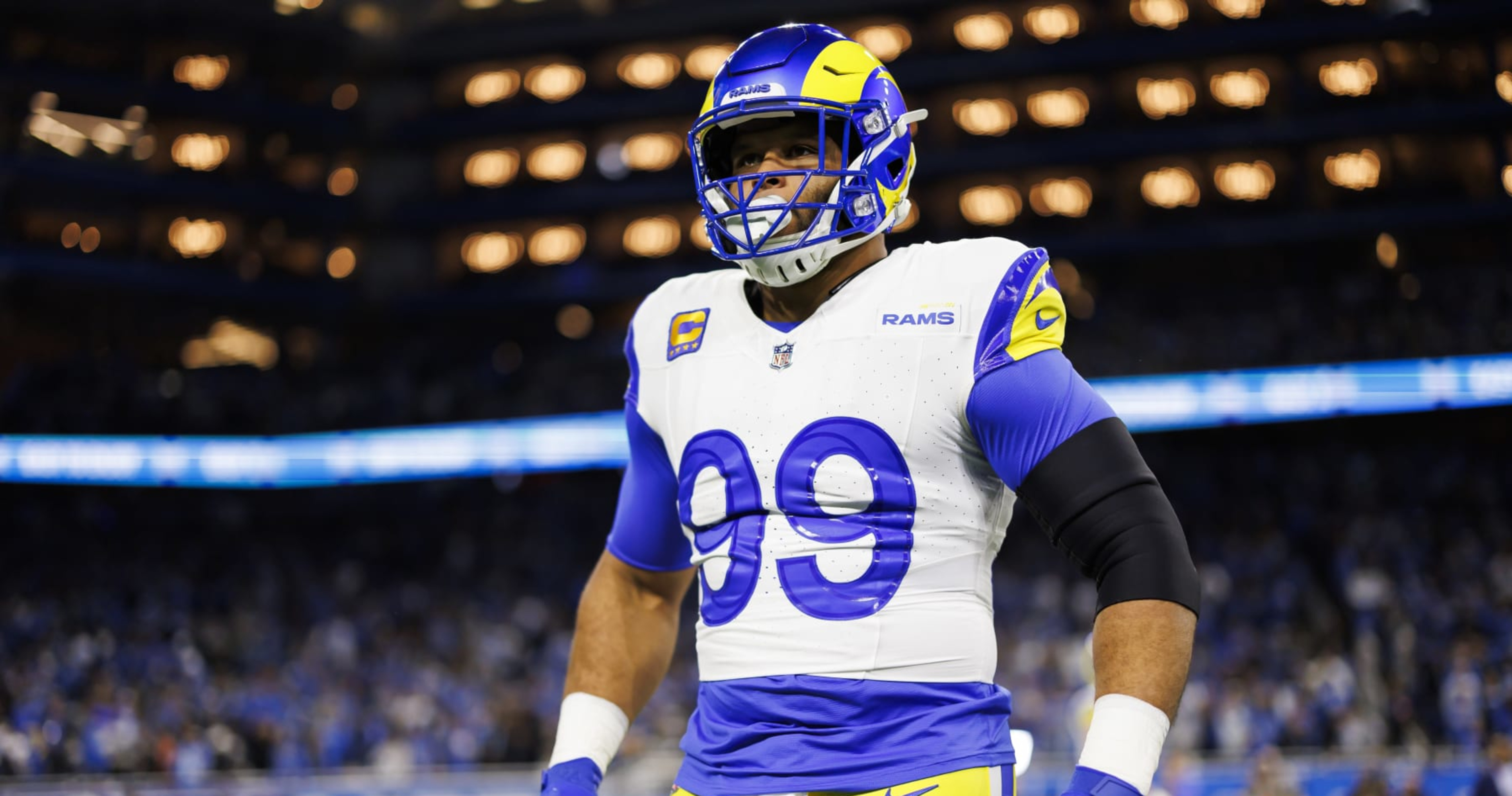 Aaron Donald Officially Placed on Reserve List by Rams After NFL Retirement