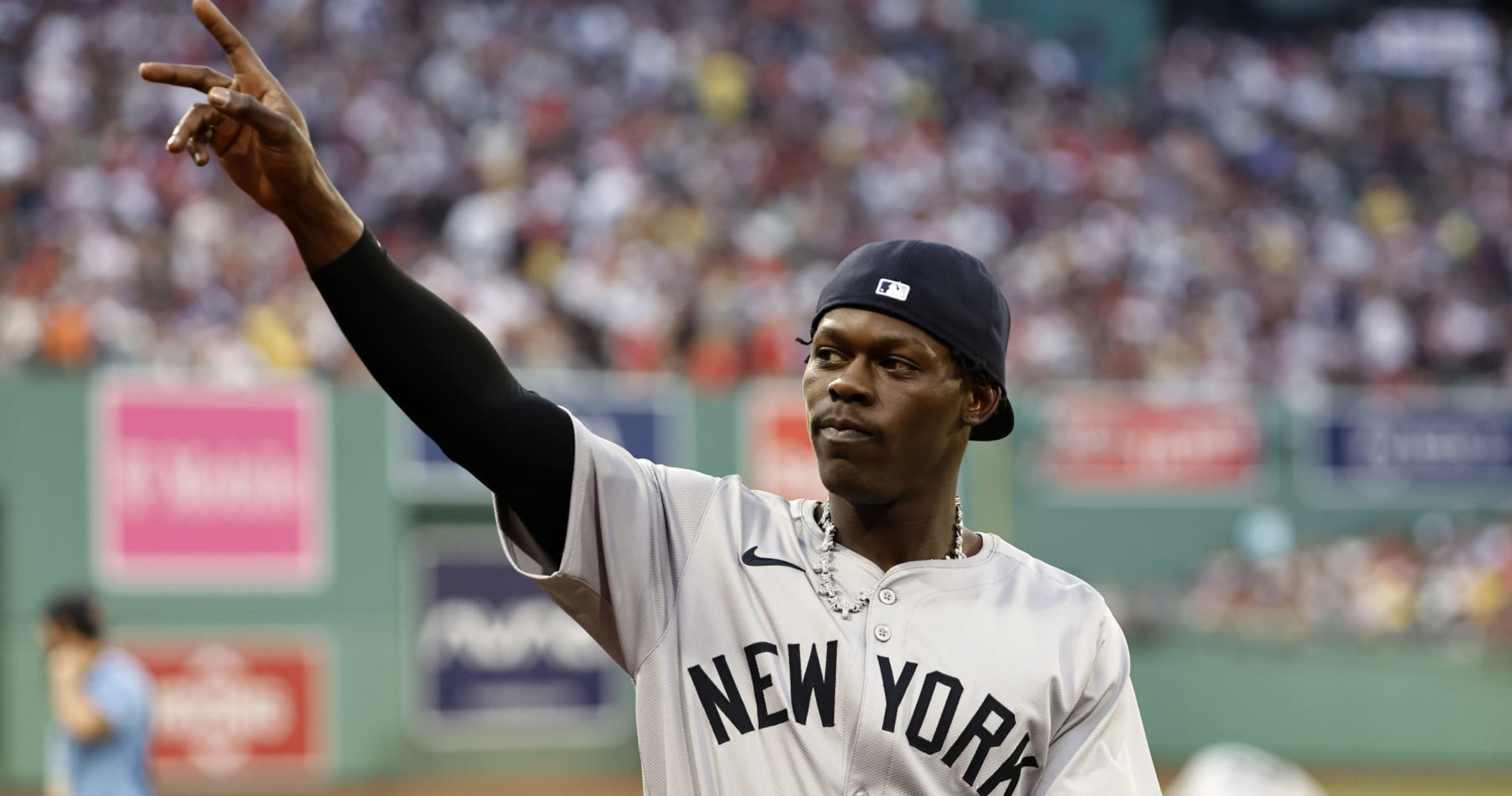 Video: Jazz Chisholm Jr. Reacts To Yankees Debut; 'Every Kid's Dream ...