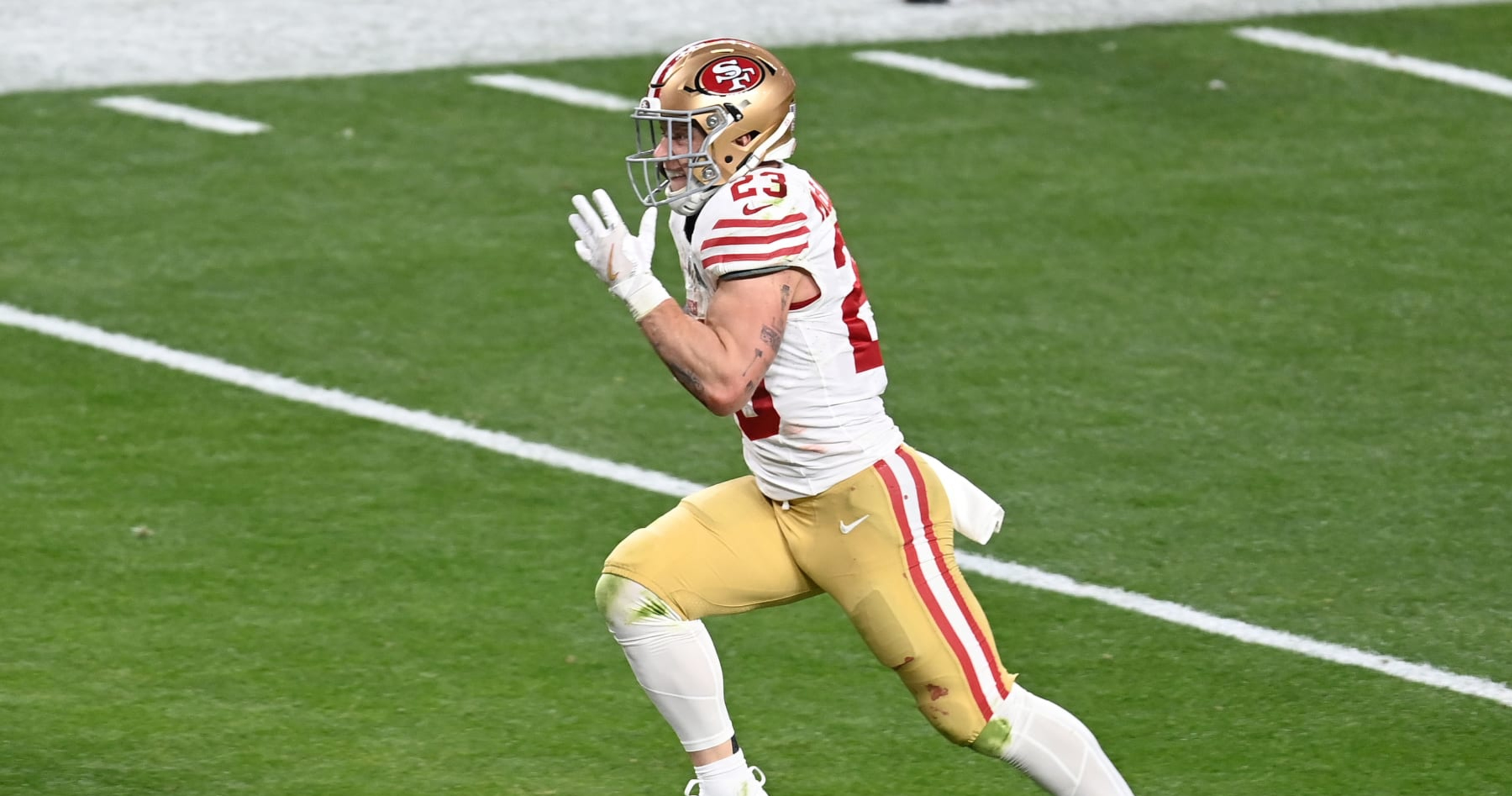 49ers' Christian McCaffrey Gives Calf Injury Update, Says He'd Play if ...