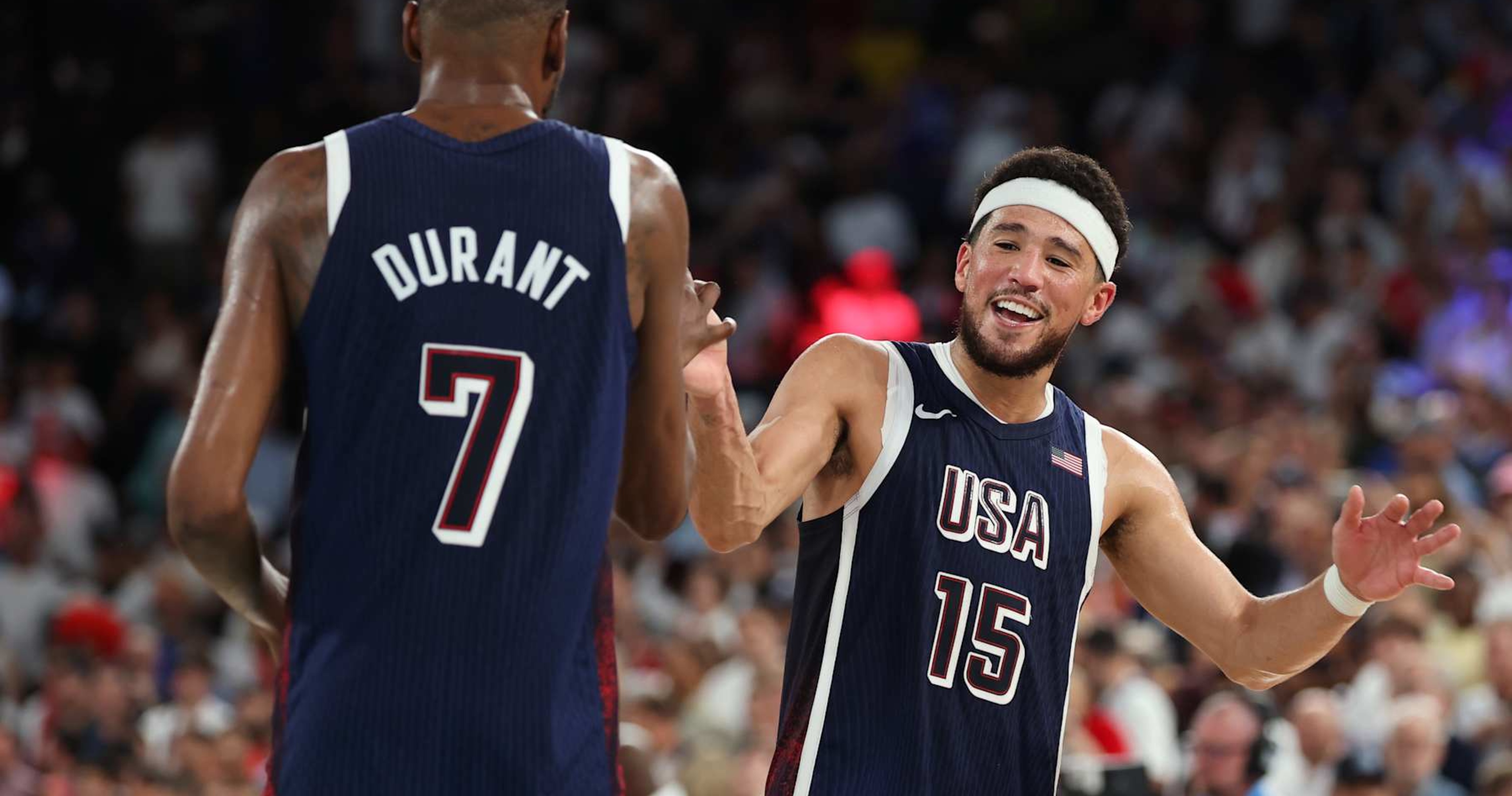 Kevin Durant and Devin Booker celebrate USA’s Olympic gold medal on a yacht in viral photos | News, scores, highlights, stats and rumors