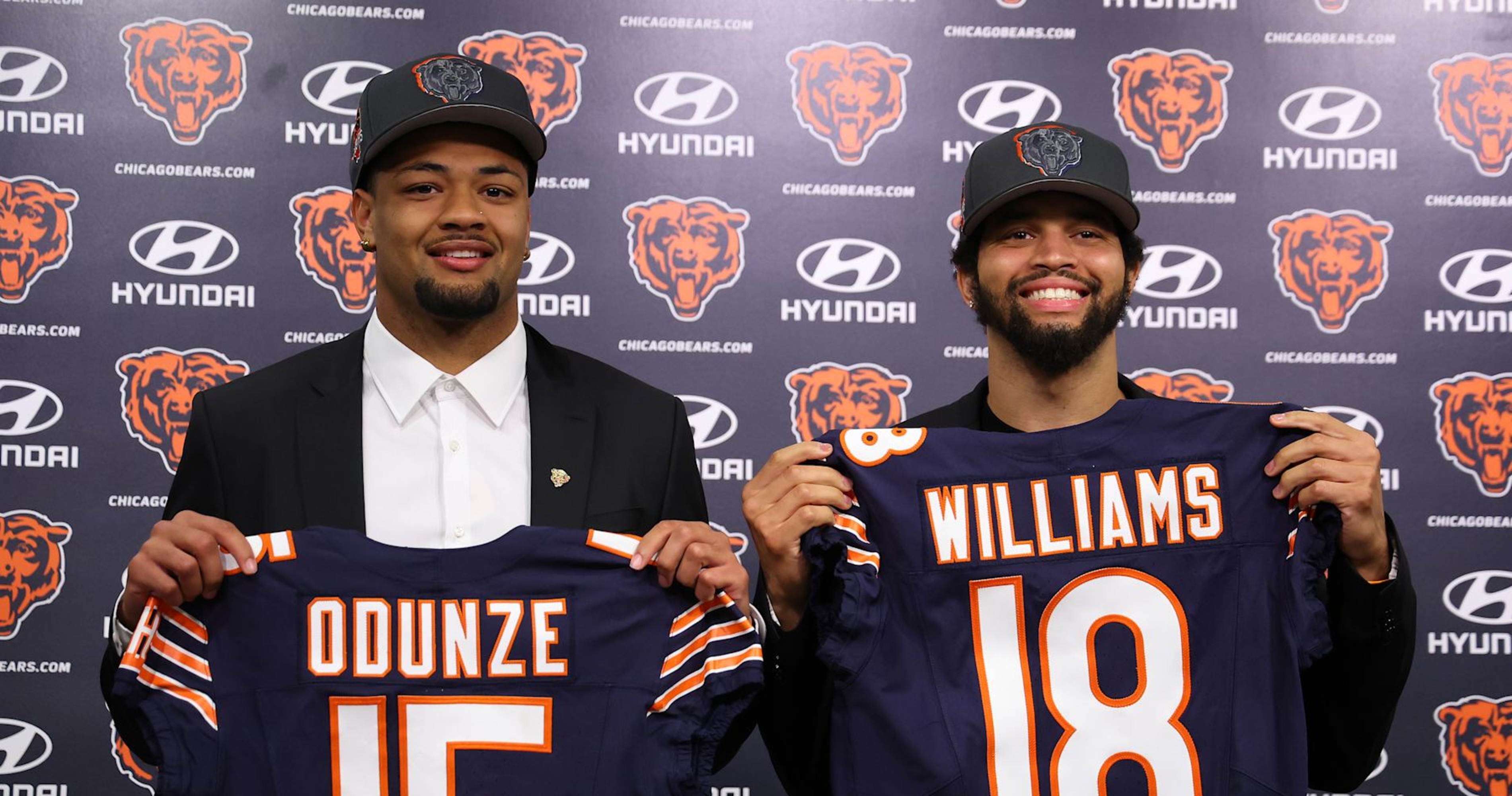 Bears’ Caleb Williams teases Rome Odunze connection: ‘We’re going to be explosive’ | News, scores, highlights, stats and rumors