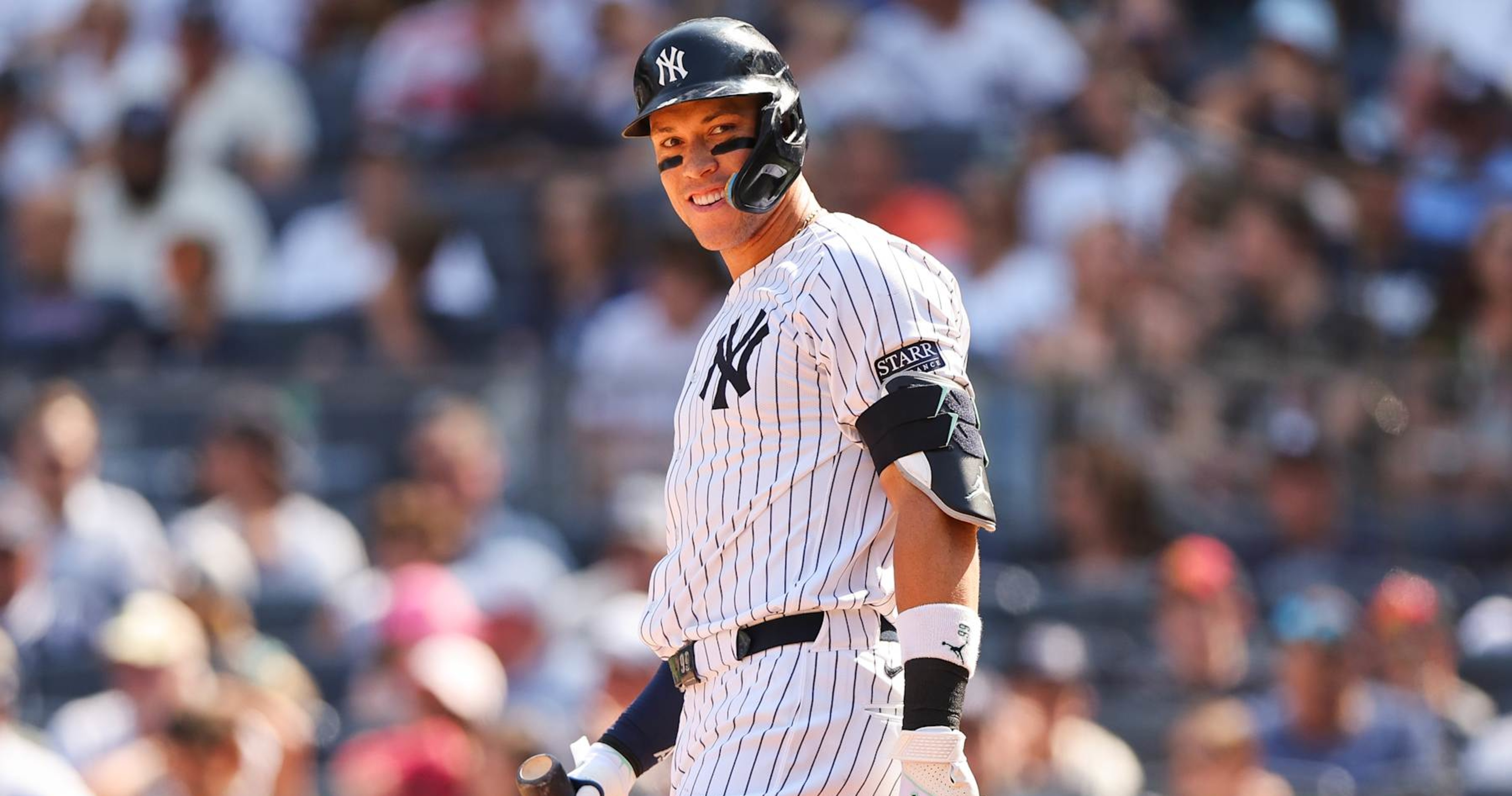 Video Yankees' Aaron Judge Hits His 50th HR of 2024 MLB Season; Wows