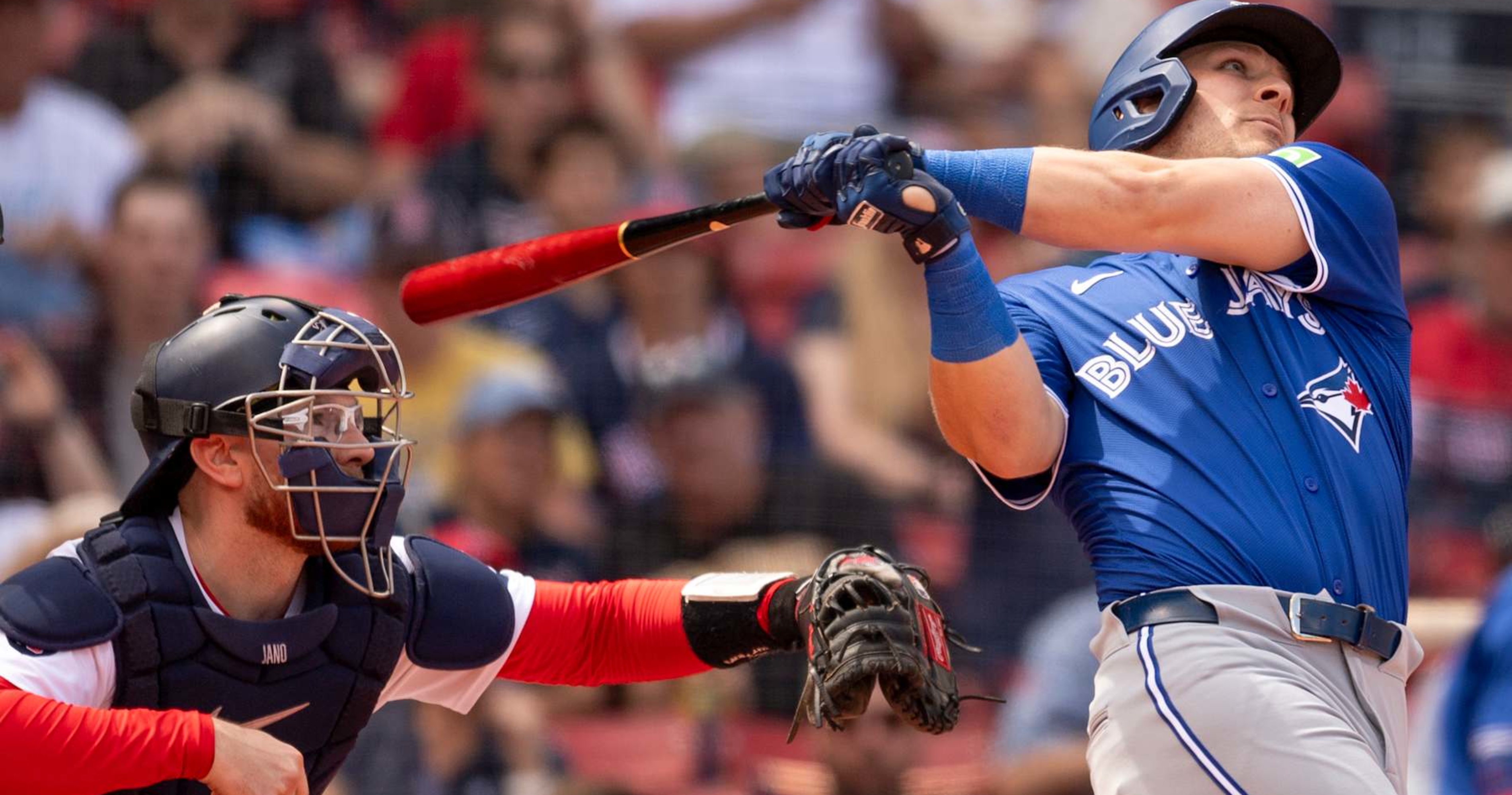 Video: Danny Jansen becomes first in MLB history to play for two teams in the same game after being traded | News, scores, highlights, stats and rumors