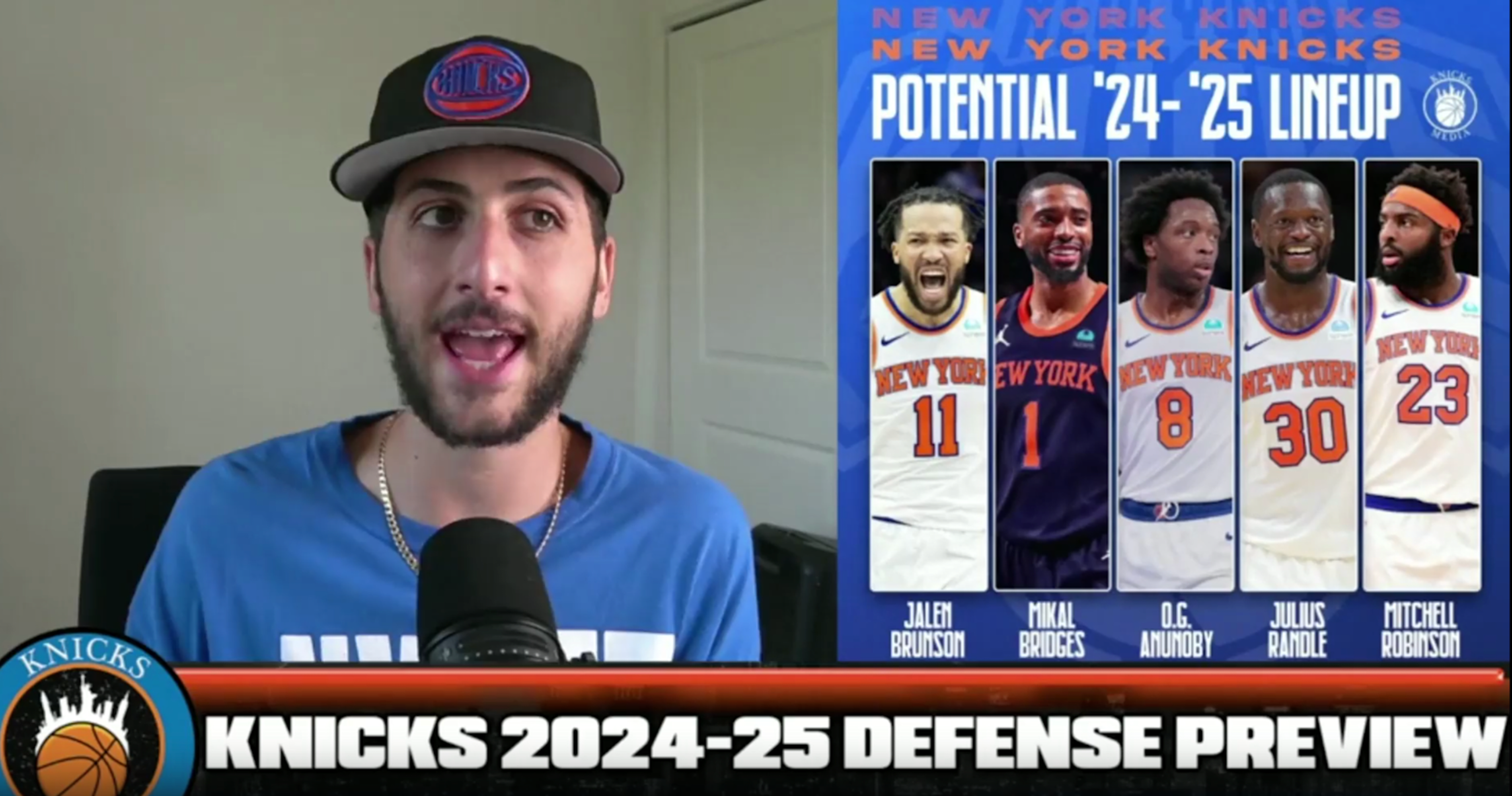 New York Knicks’ Defensive Dominance Predicted for 2024-25 NBA Season