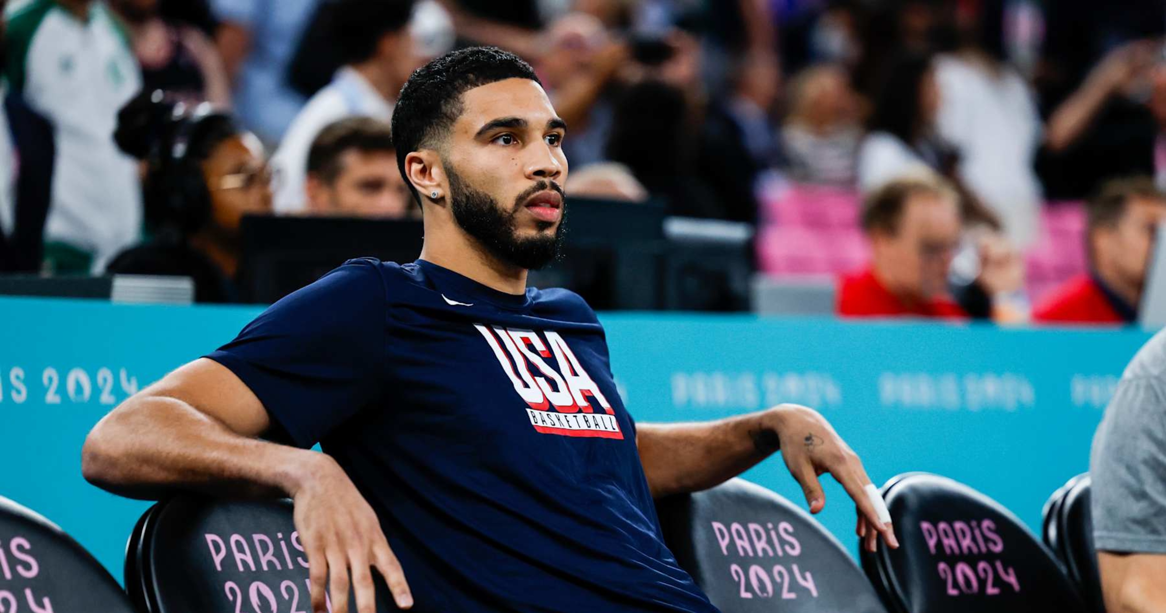 Celtics’ Jayson Tatum Says Olympics Benching ‘Was Different and It Was Challenging’