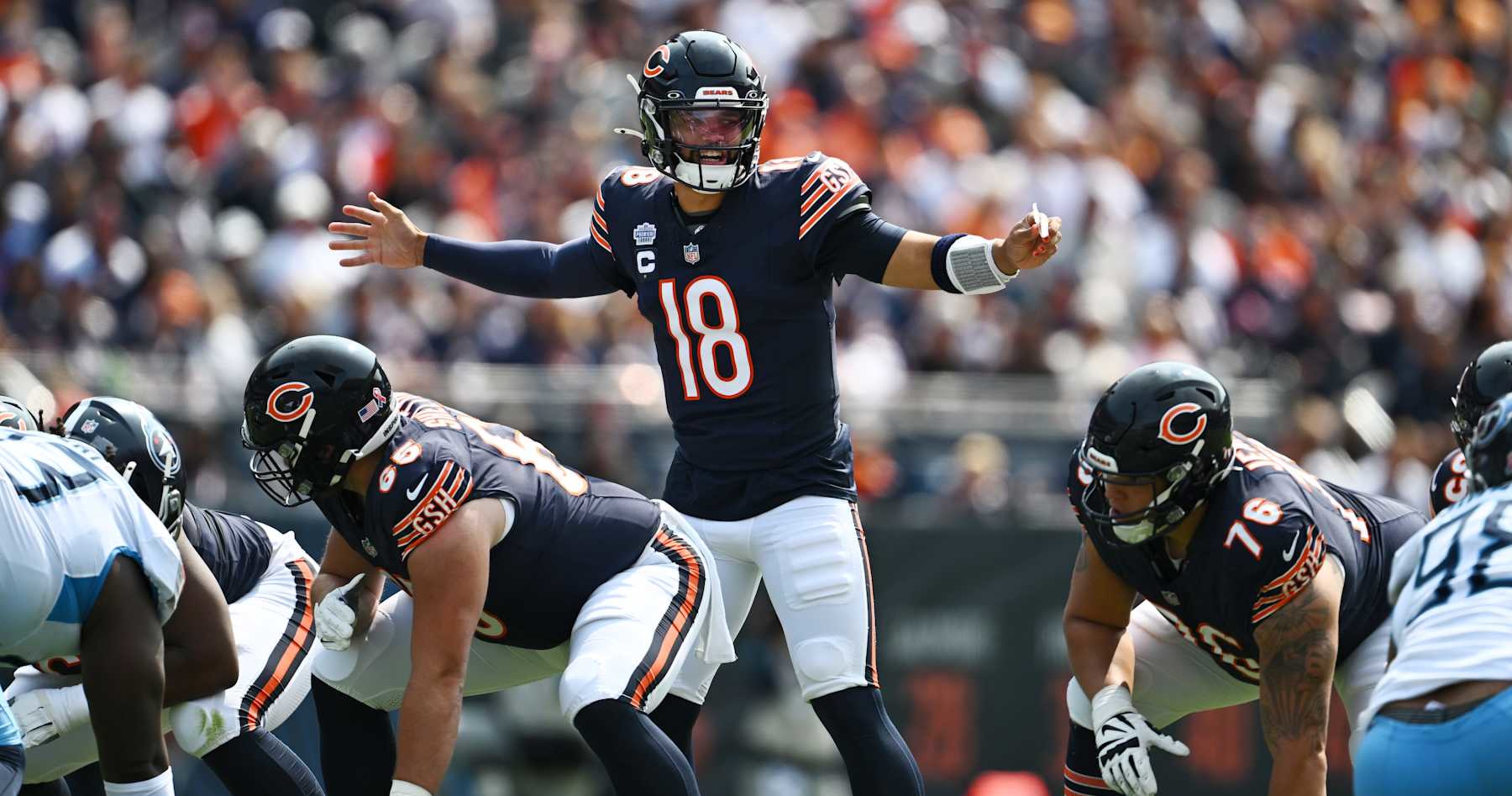 Caleb Williams disappoints fans in NFL debut despite Bears comeback win over Titans | News, scores, highlights, stats and rumors