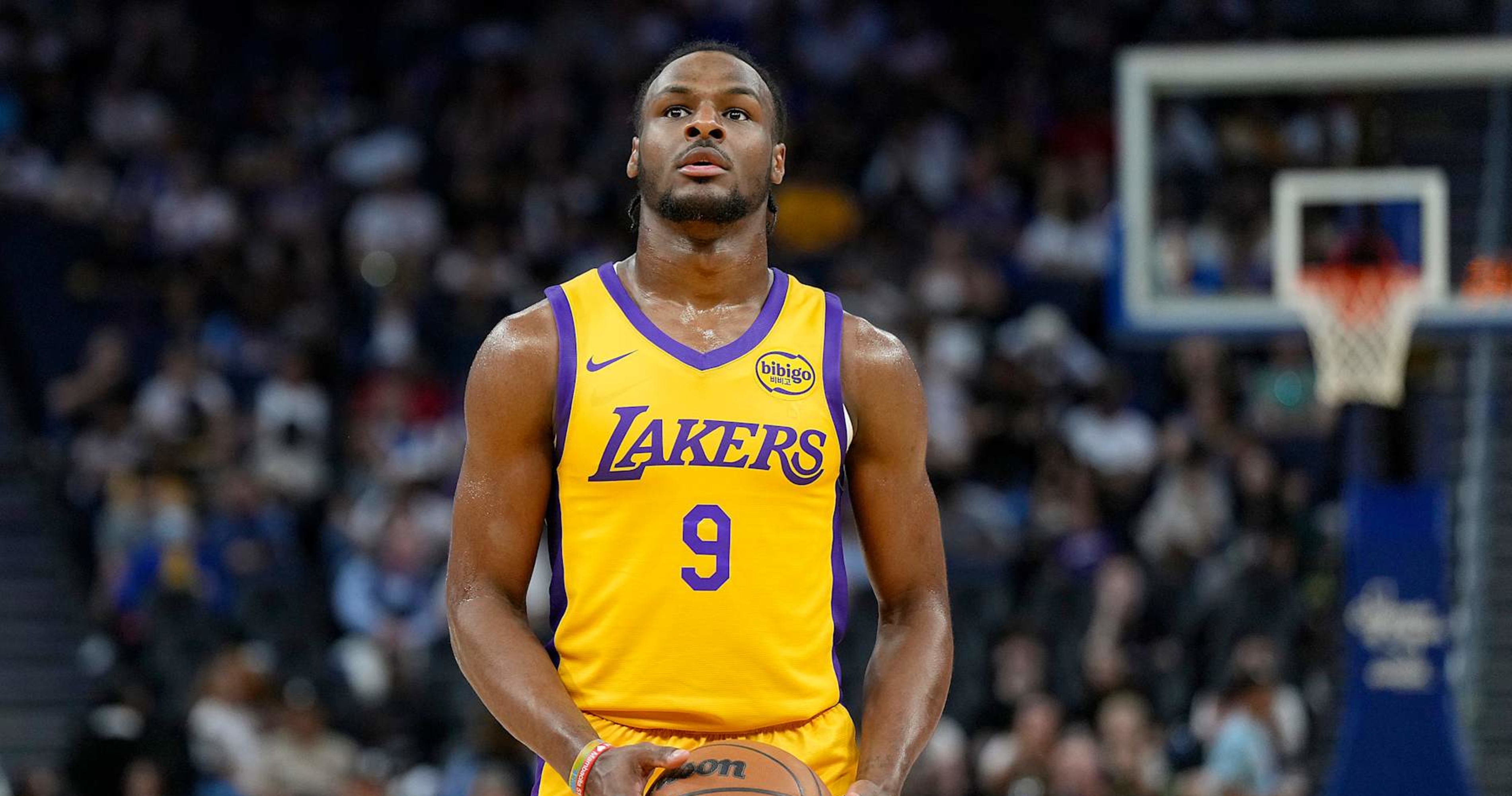 Bronny James’ 1st Lakers Jersey Worn in NBA Summer League Debut Sells for .4K